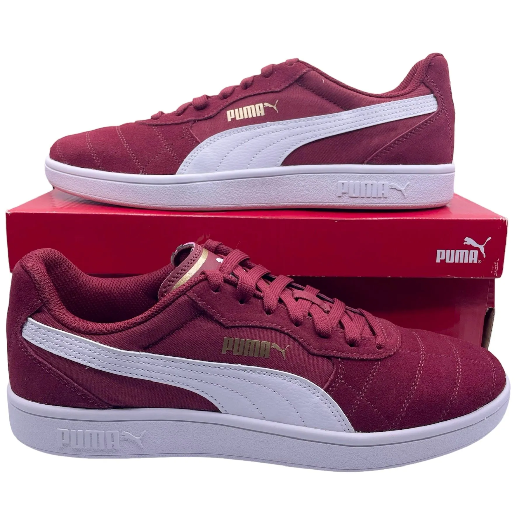 Product image for PUMA suede unisex quilted Astro Kick sneakers Size 10.5