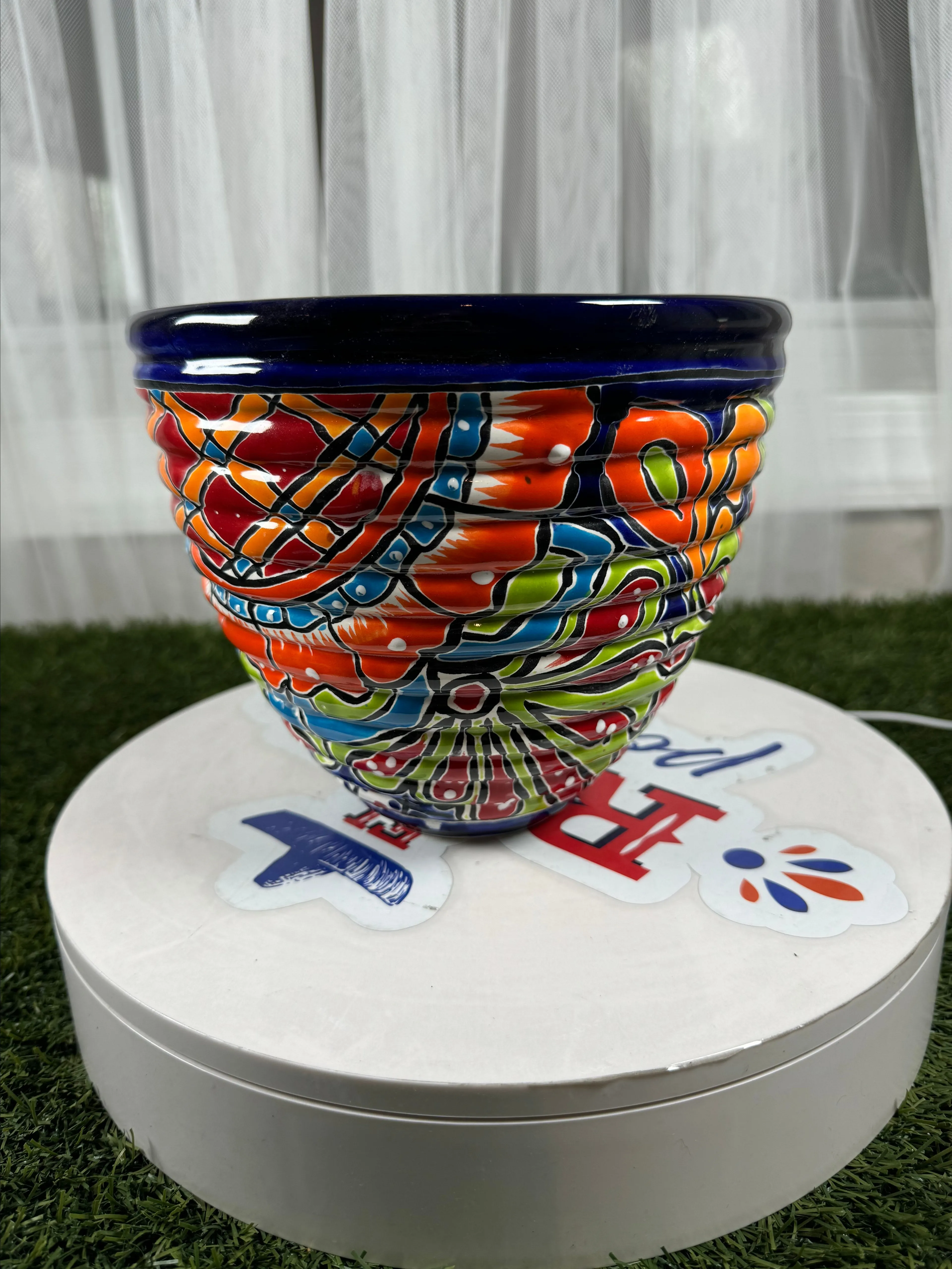Product image for Talavera Panal Pot Medium