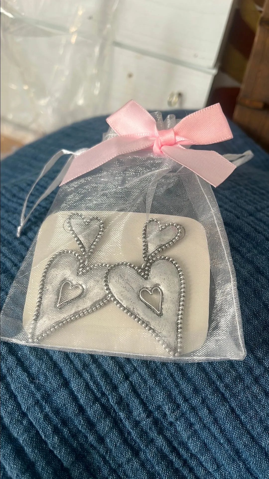 Product image for Metal Heart Earrings