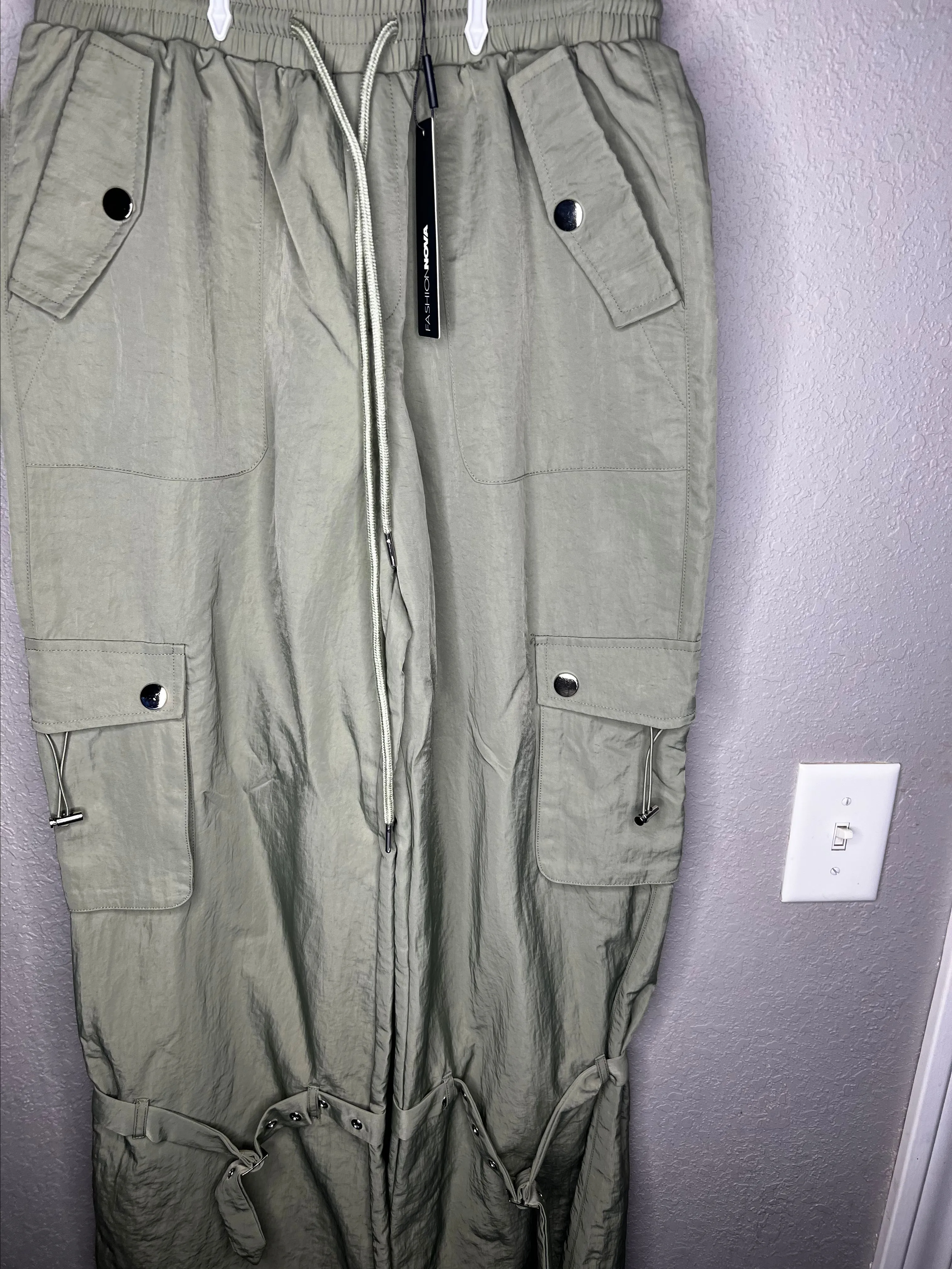 Product image for Fashion Nova Parachute Pants