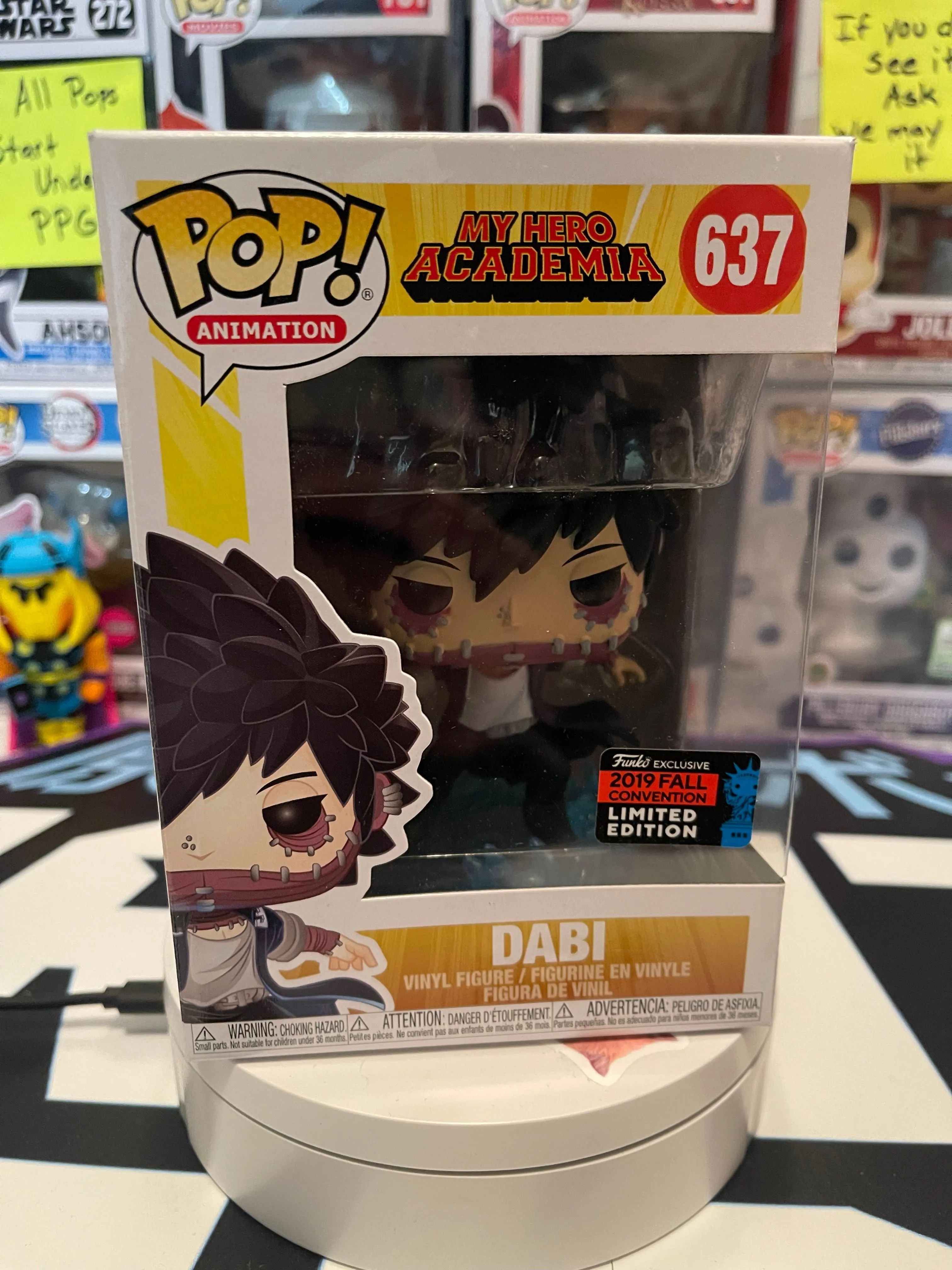 Product image for Dabi Funko pop New York comicon shared exclusive ￼