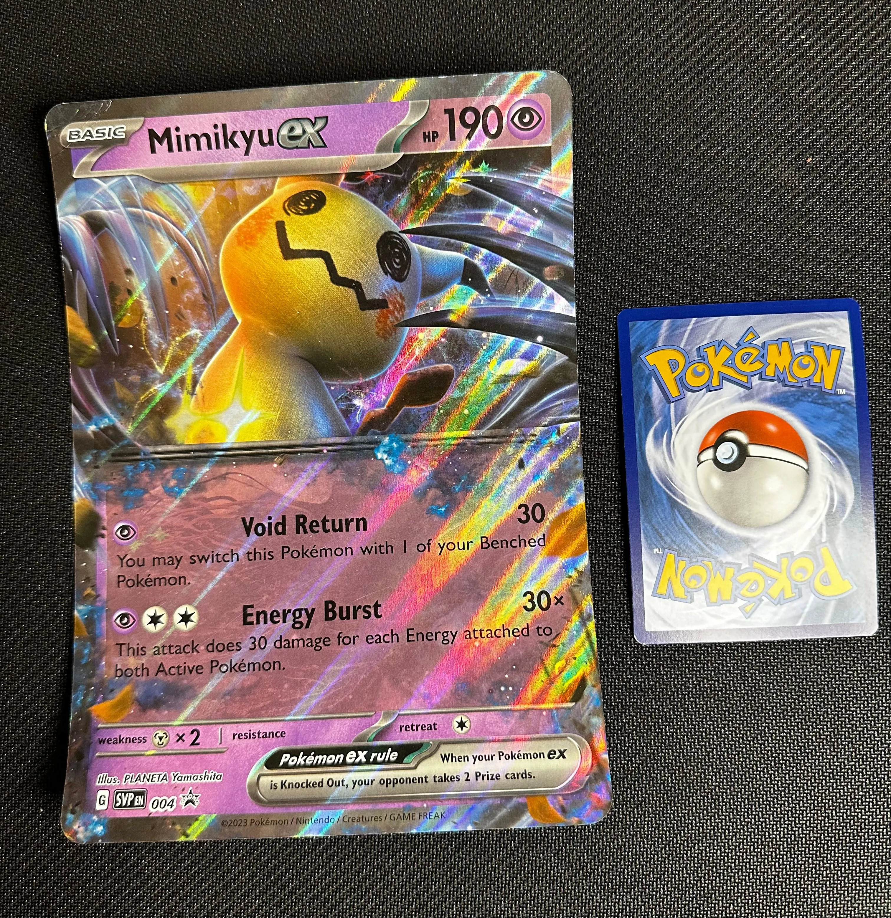 rare mimikyu pokemon card Mimikyu ex - 069/159 Ultra Rare