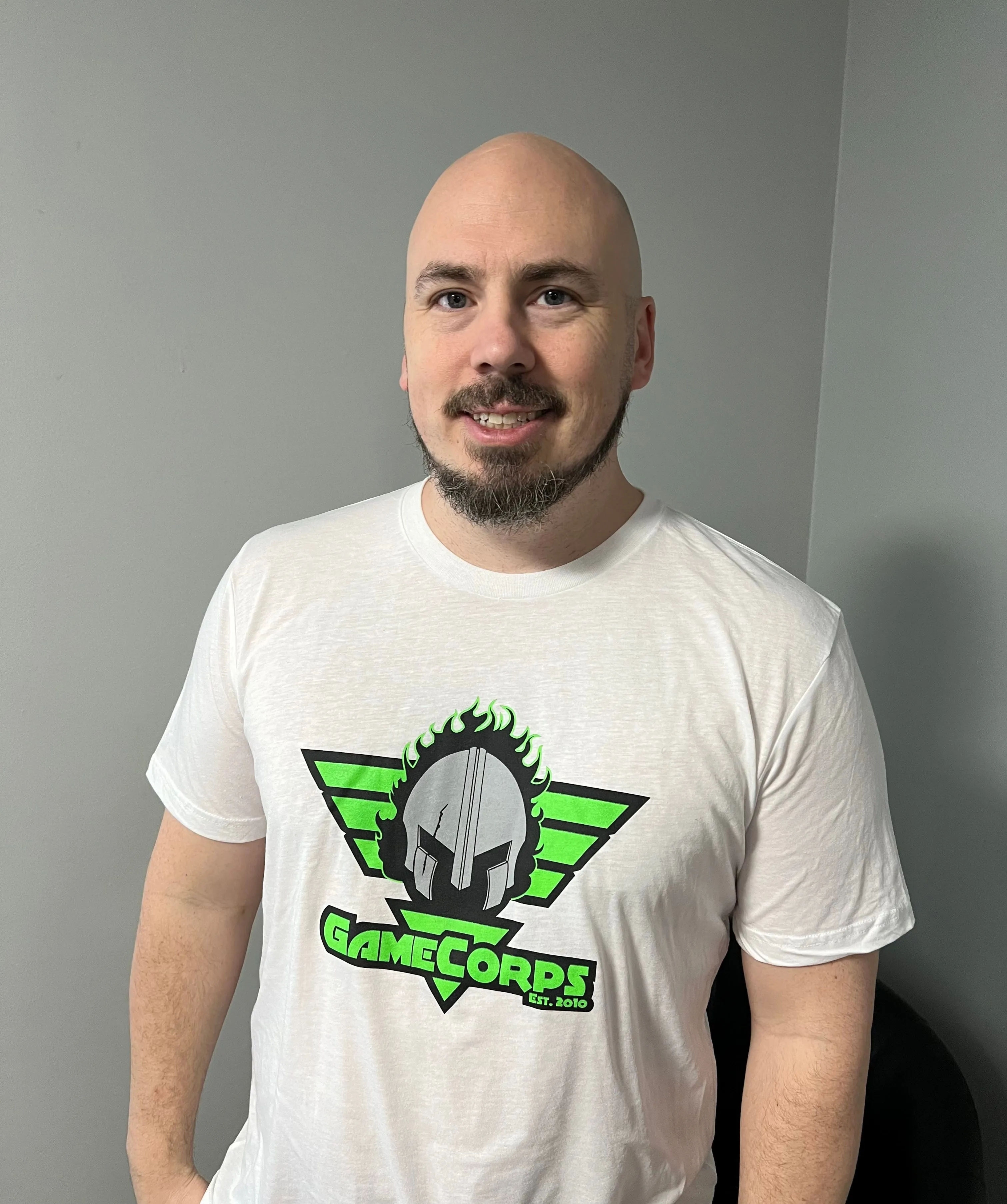 Product image for Game Corps Premium White Tee