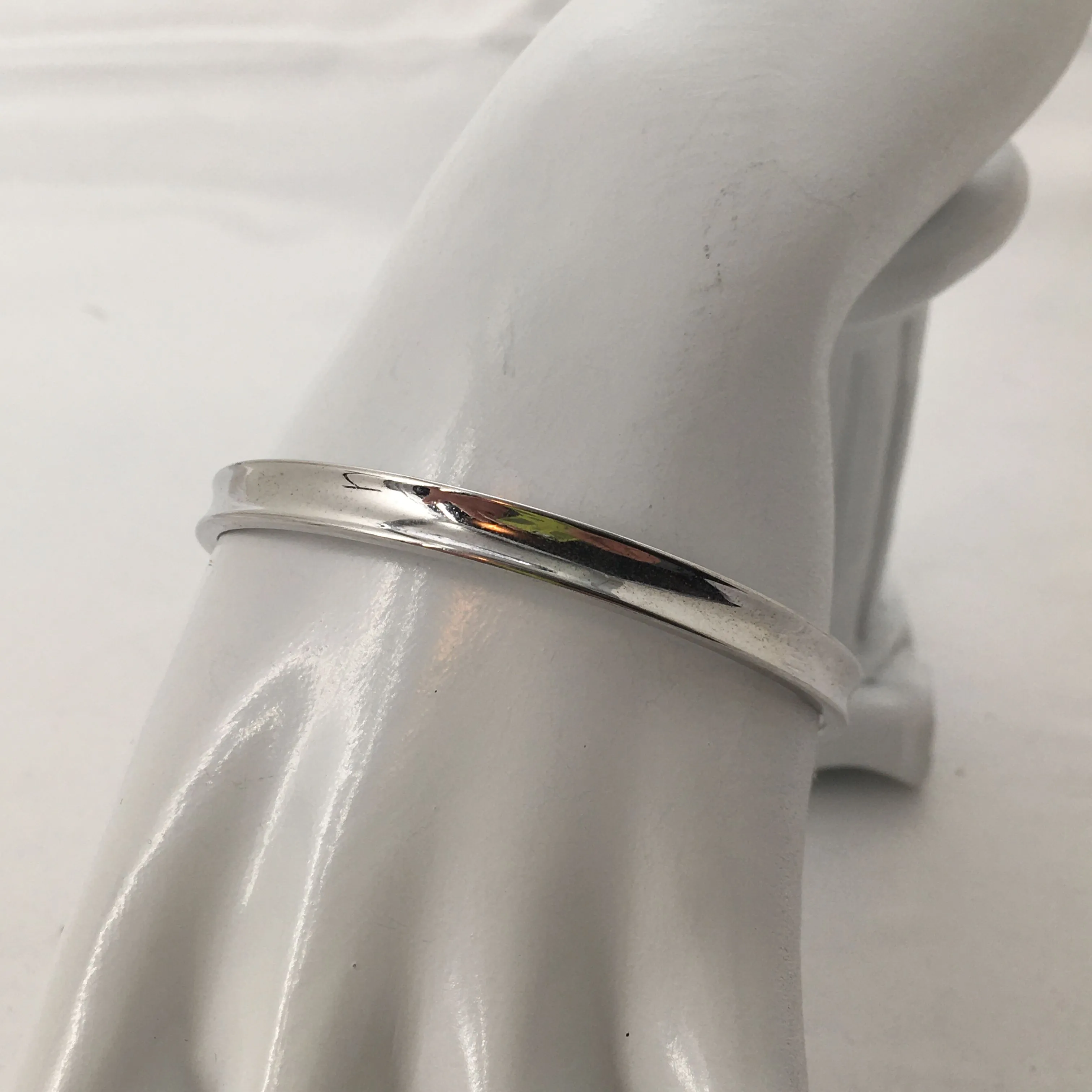 Product image for Vintage Monet Silver Bangle Bracelet