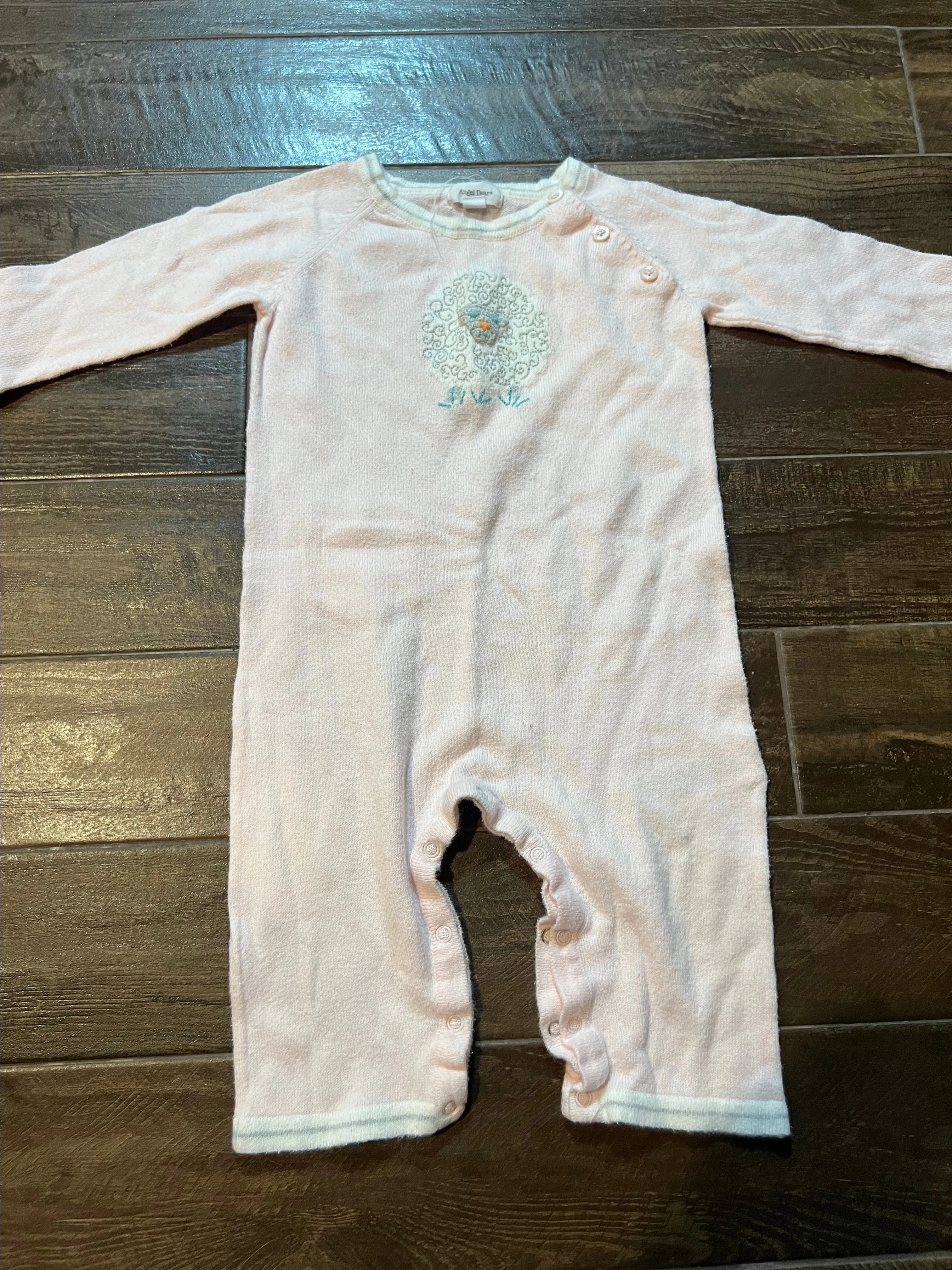 Product image for Angel dear baby jumper lamb sheep 6-12 months baby girl