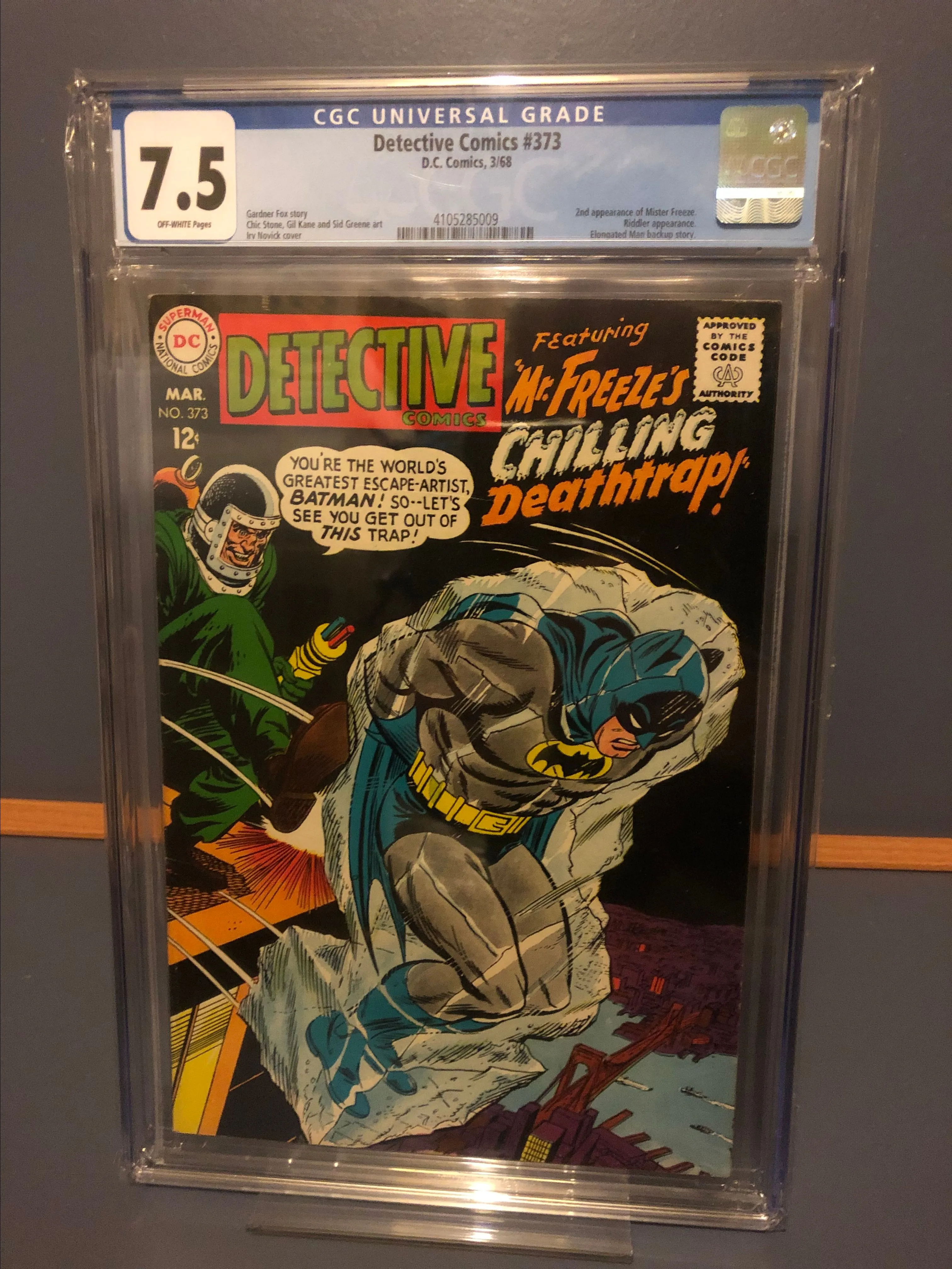 Product image for CGC 7.5 Detective Comics #373 1968