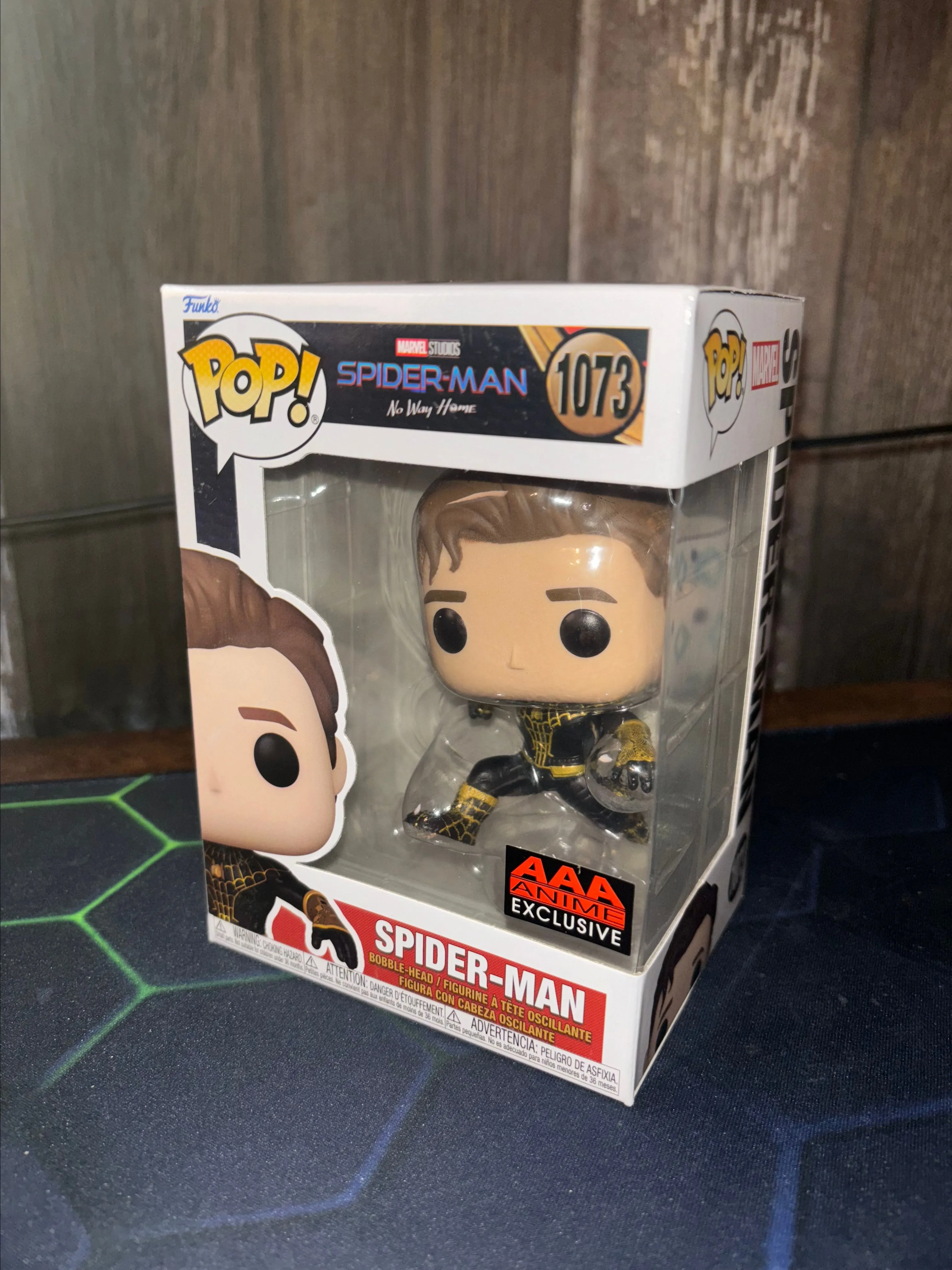 Product image for Funko Pop! Vinyl: Marvel - Spider-Man - AAA Anime (AAA) (Exclusive) #1073