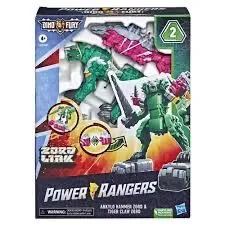 Product image for Power Rangers Dino Fury Ankylo Hammer and Tiger Claw Zord