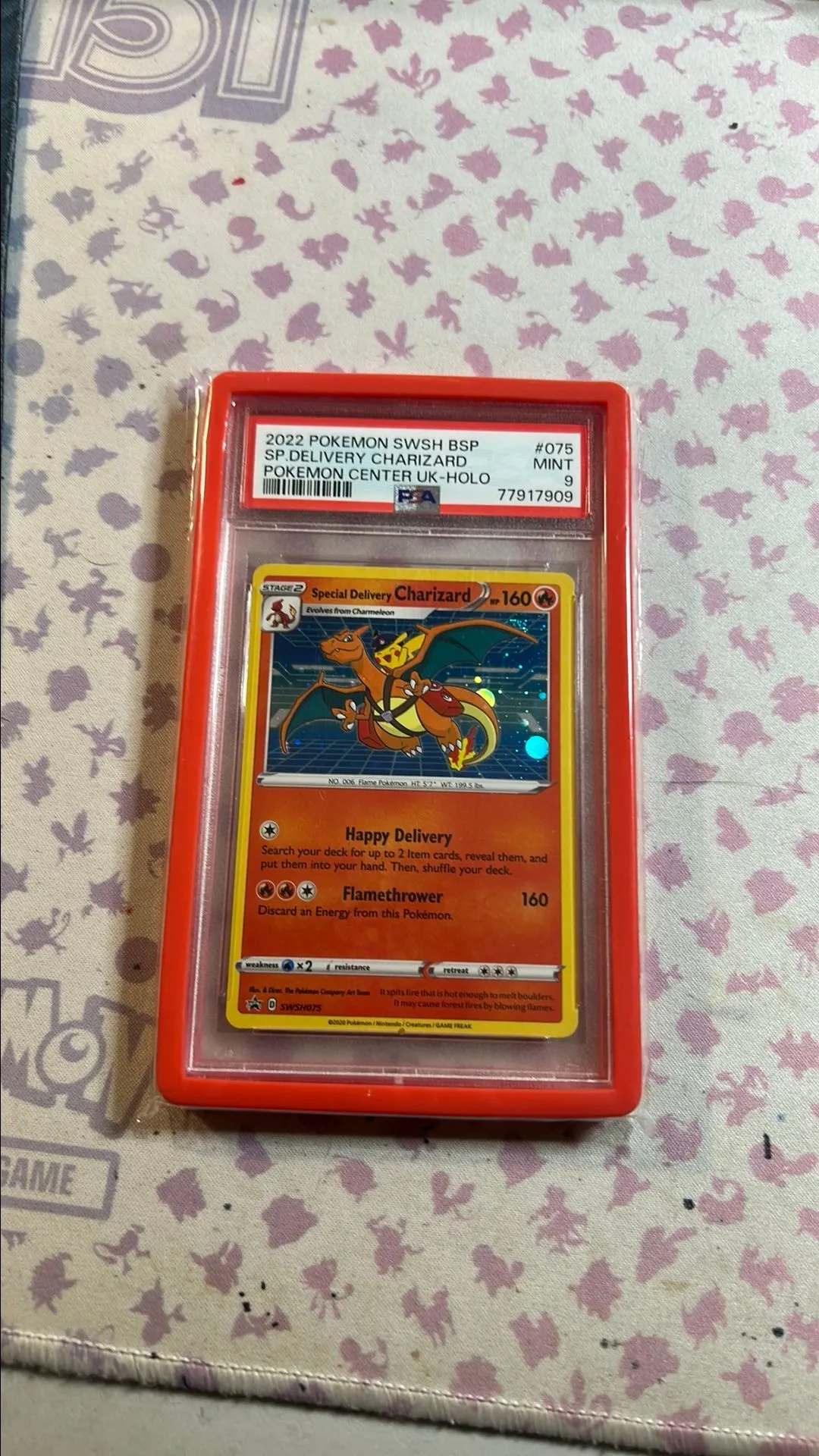 Product image for Special delivery Charizard psa 9