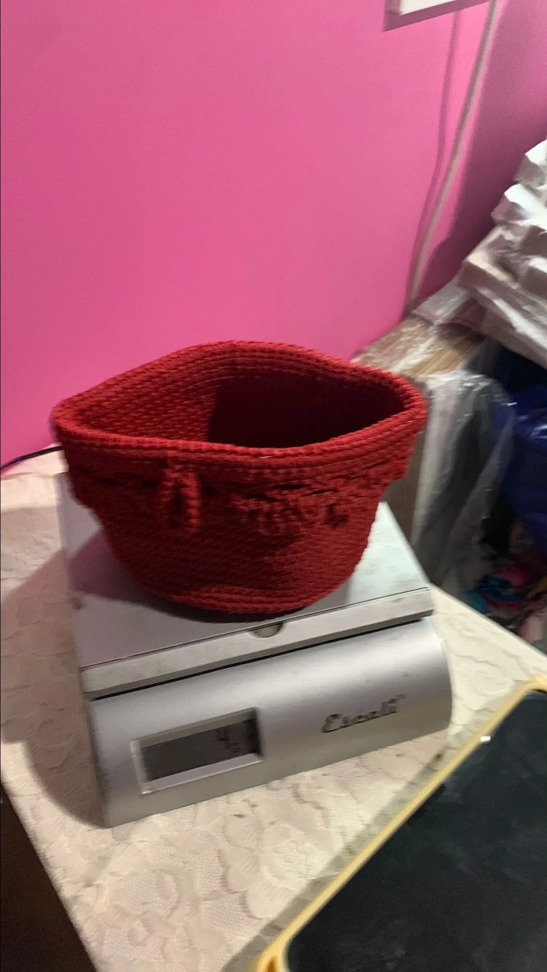 Product image for Crocheted Planter Basket