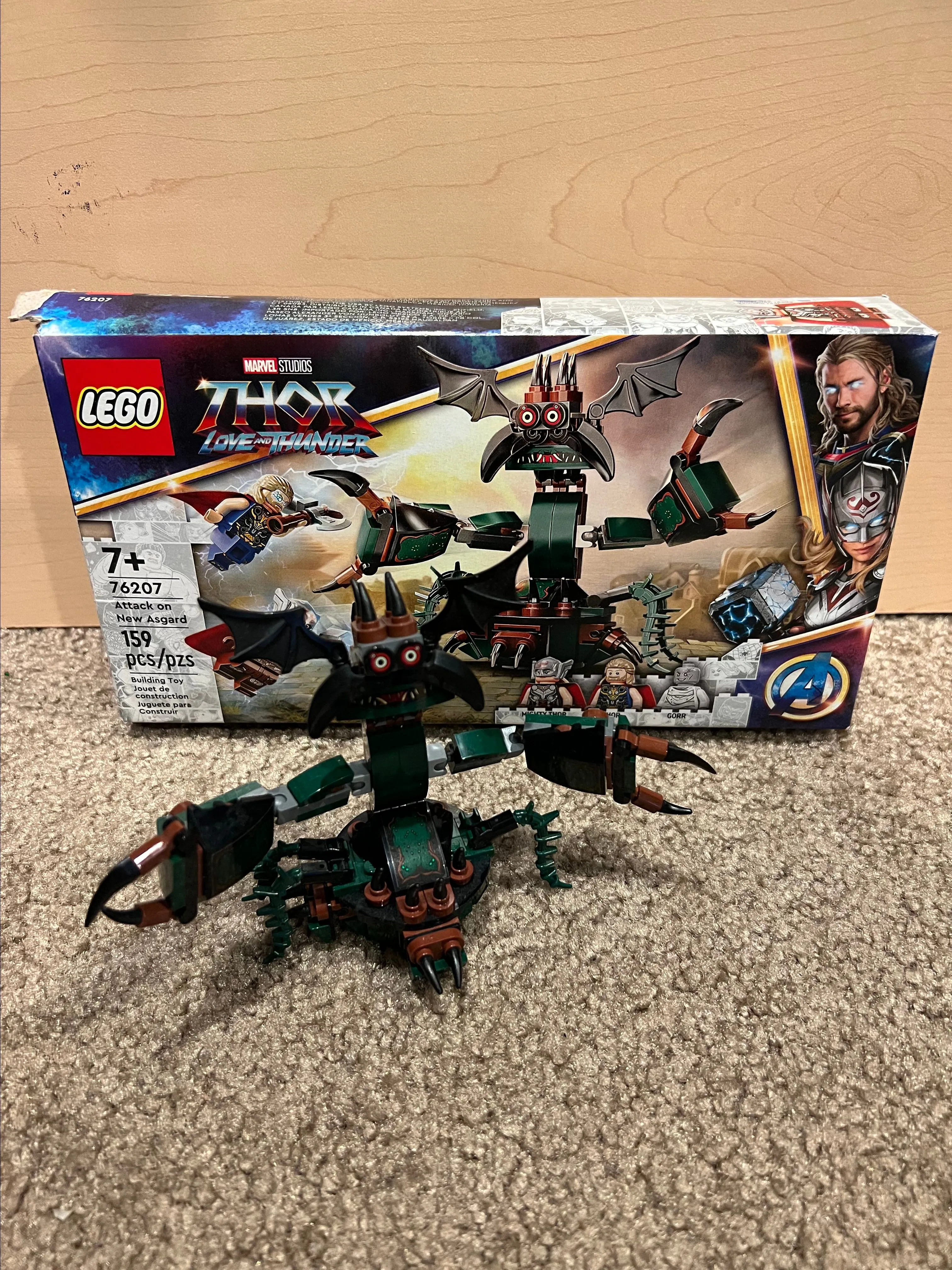 Product image for LEGO Marvel Super Heroes: Thor Attack on New Asgard (76207)