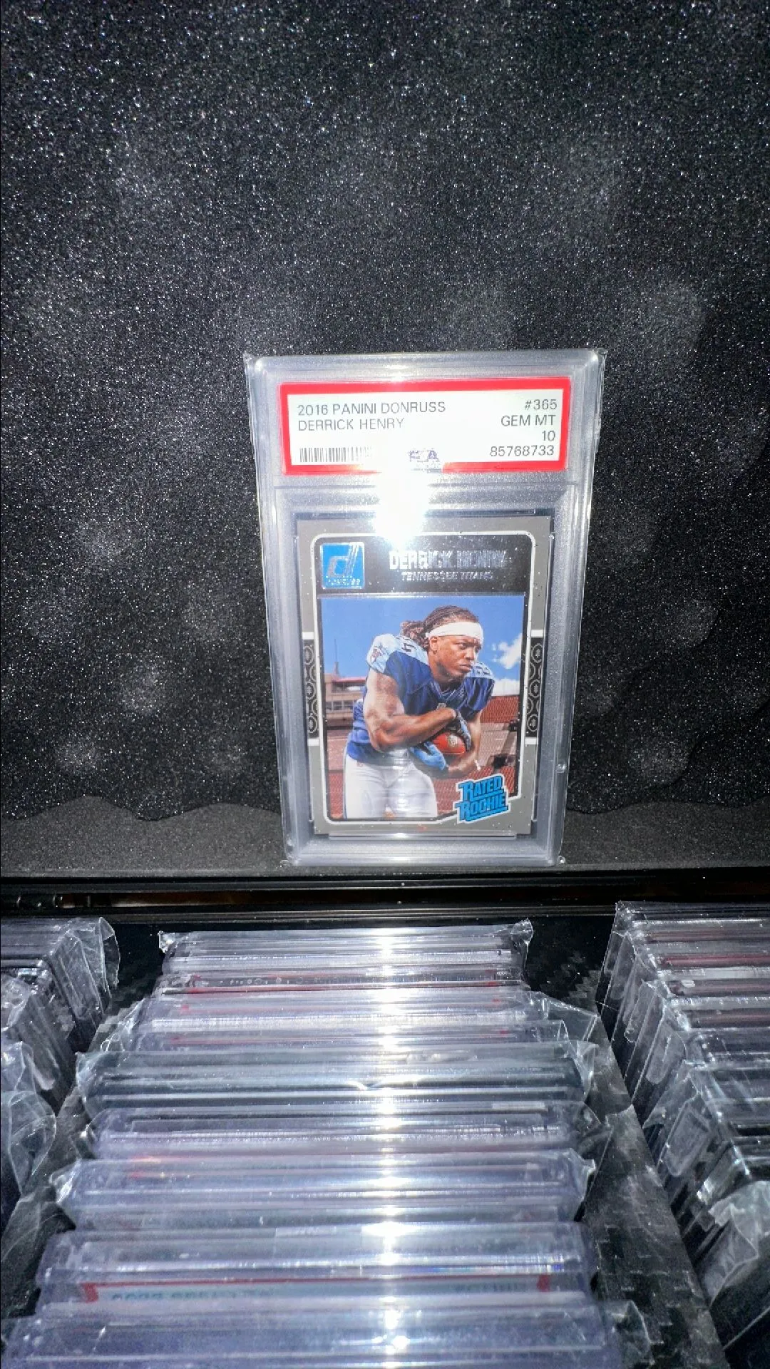 Product image for 2016 Panini Donruss Derrick Henry 365  PSA GEM MT 10