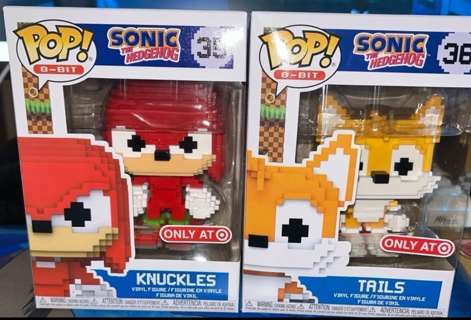 Product image for Knuckles #35 & Tails #36 Funko Pop Bundle