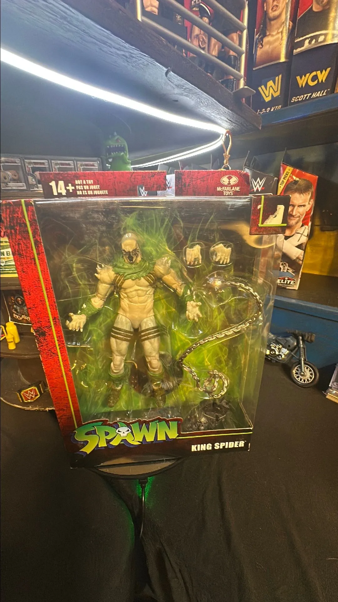 Product image for SPAWN McFarlane Toys KING SPIDER! NIB! Cool!