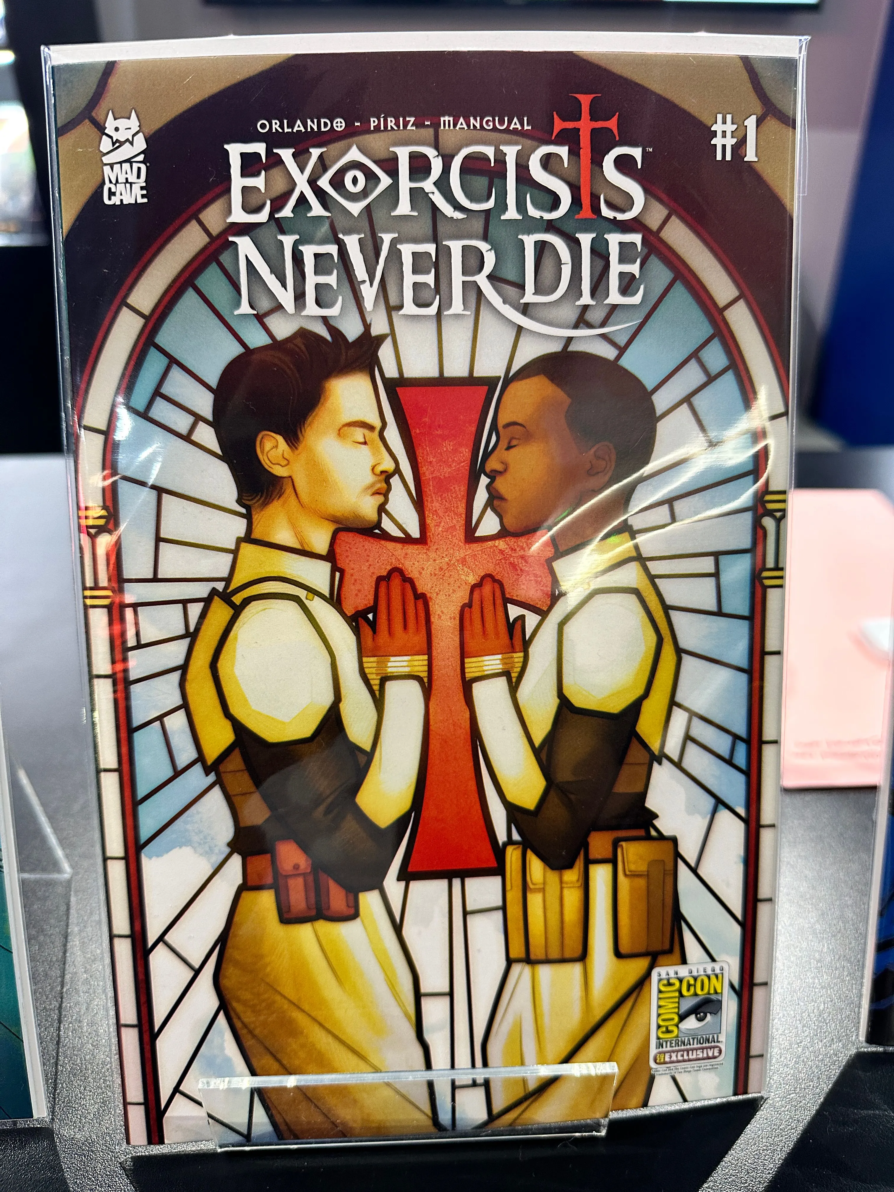 Product image for Exorcists Never Die #1 SDCC Exclusive Variant by W. Scott Forbes