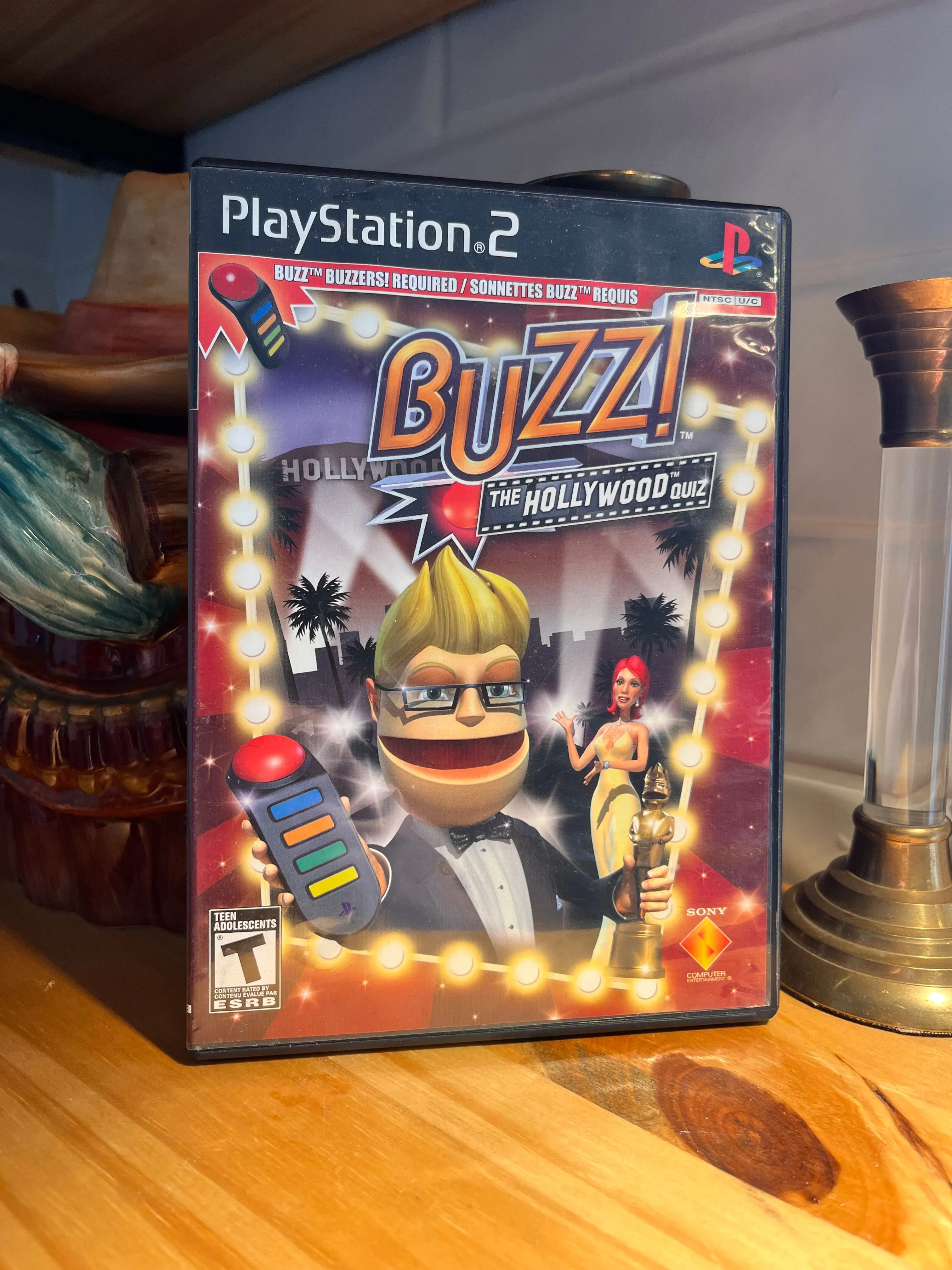 Product image for PlayStation 2 Game Buzz! The Hollywood Game