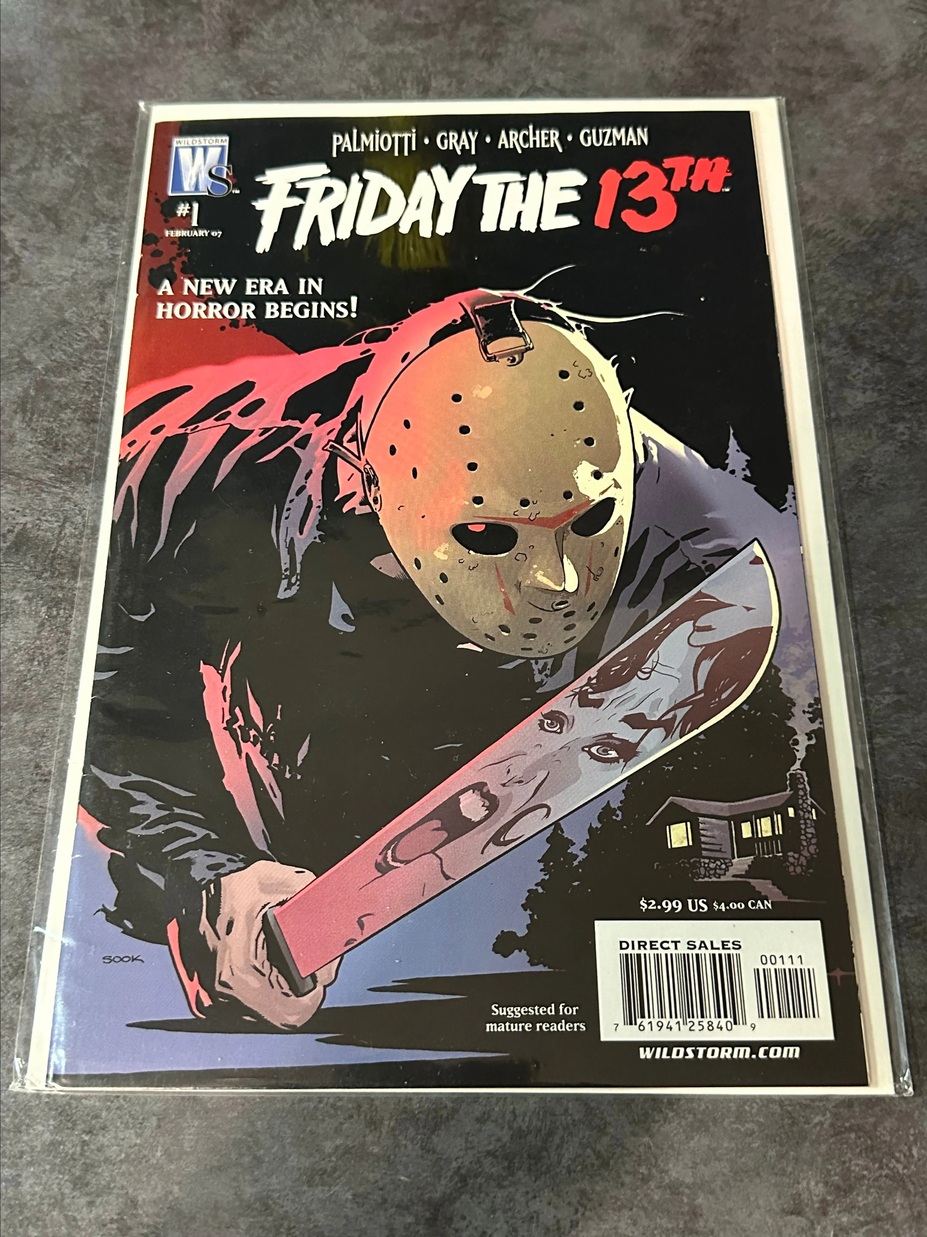 Product image for Comic - DC Wildstorm Comics Friday The 13th #1 2007 Jason Series