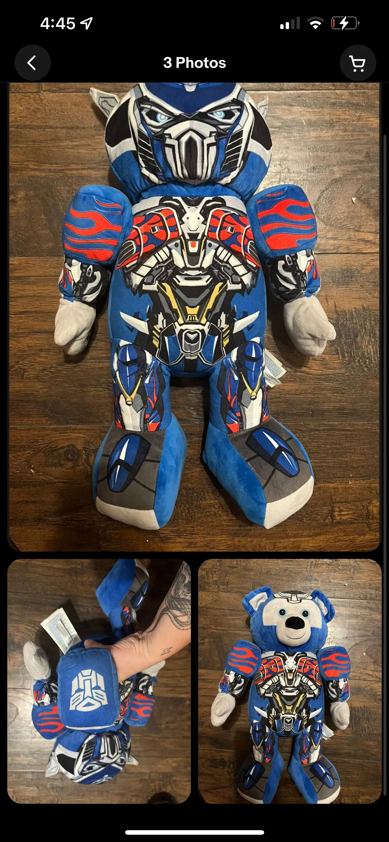 Product image for Optimus Prime Build A Bear