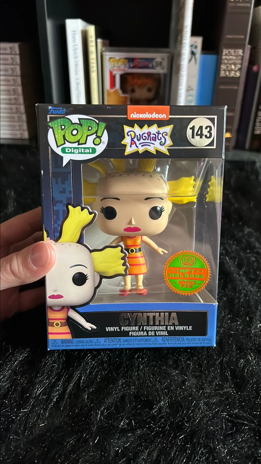 Product image for Cynthia 143, Rugrats, Nickelodeon, NFT Legendary 1800 pc