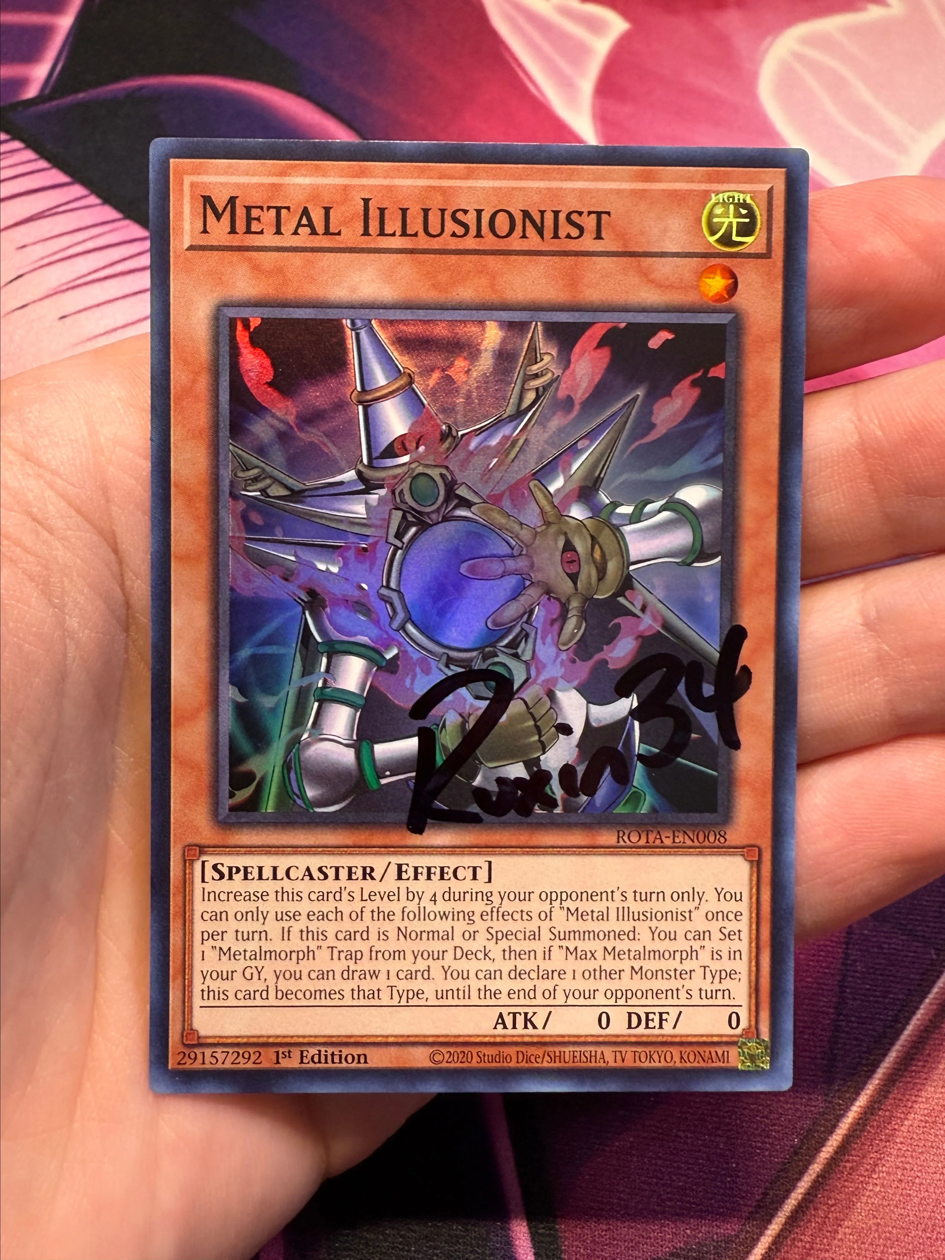 SIGNED - Metal Illusionist  Whatnot: Shop, Sell, Connect
