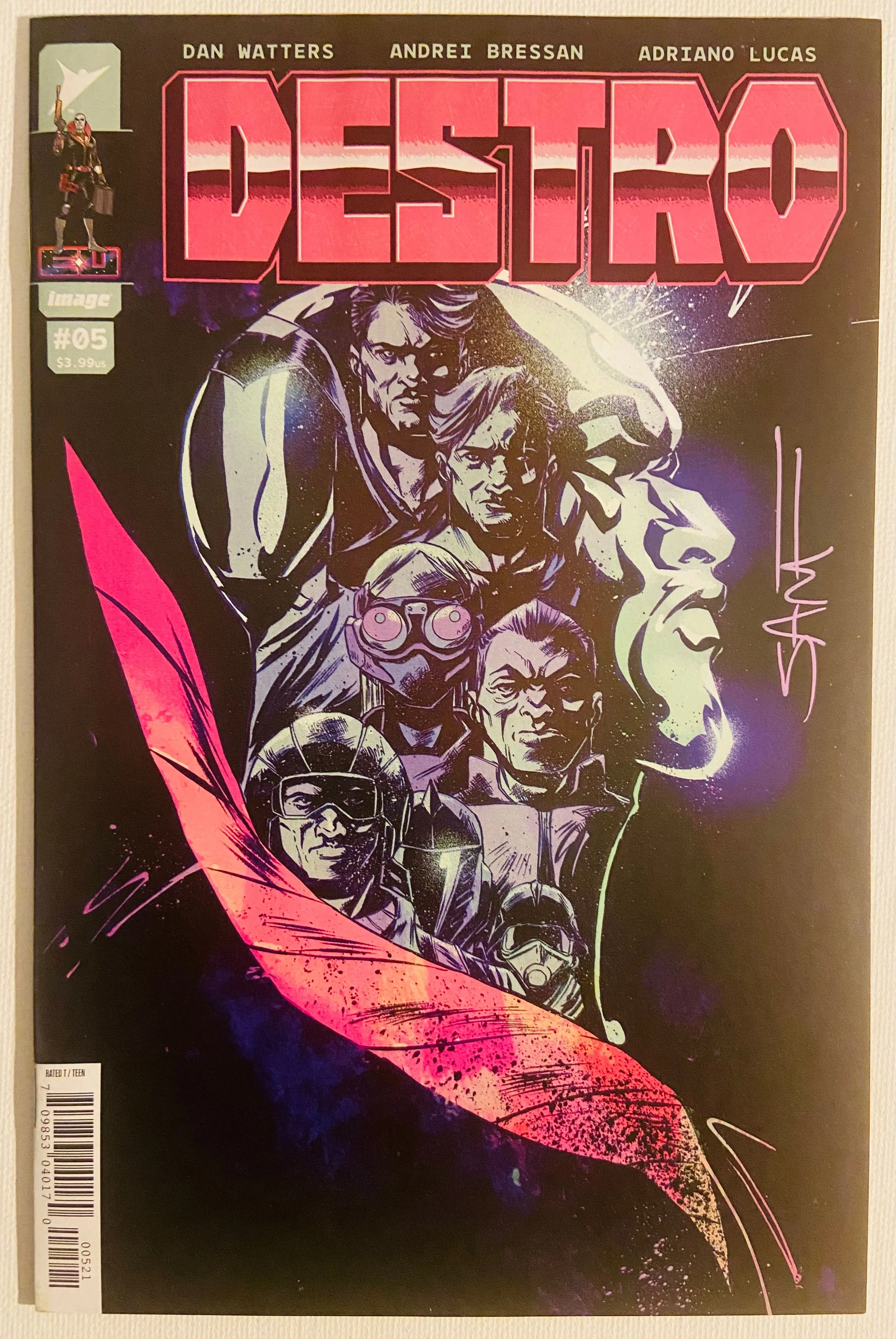 Product image for Destro 5 Signed by Santford Greene w/coa