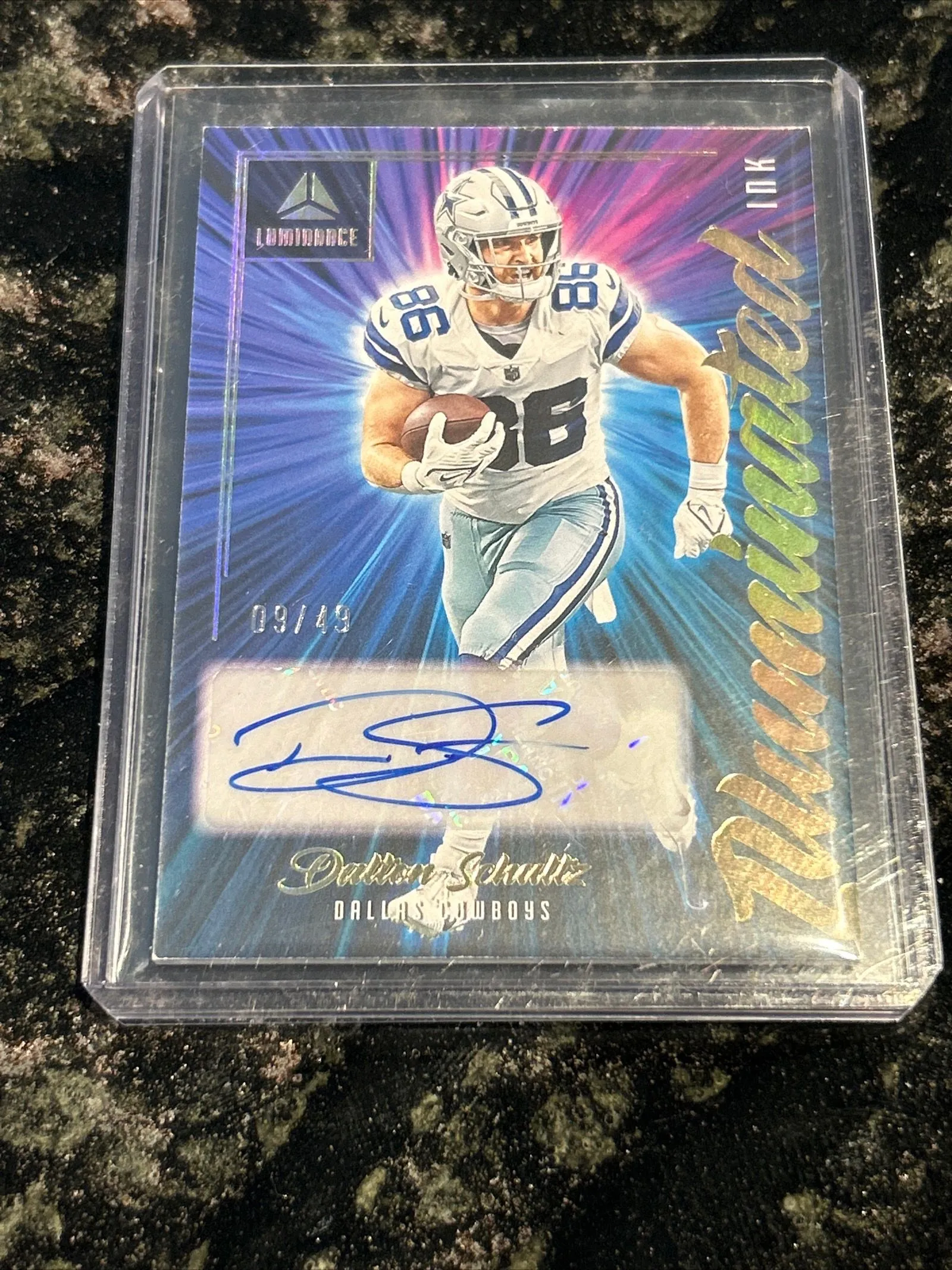 Product image for 2022 Luminance Dalton Schultz RC Auto /49 Dallas Cowboys