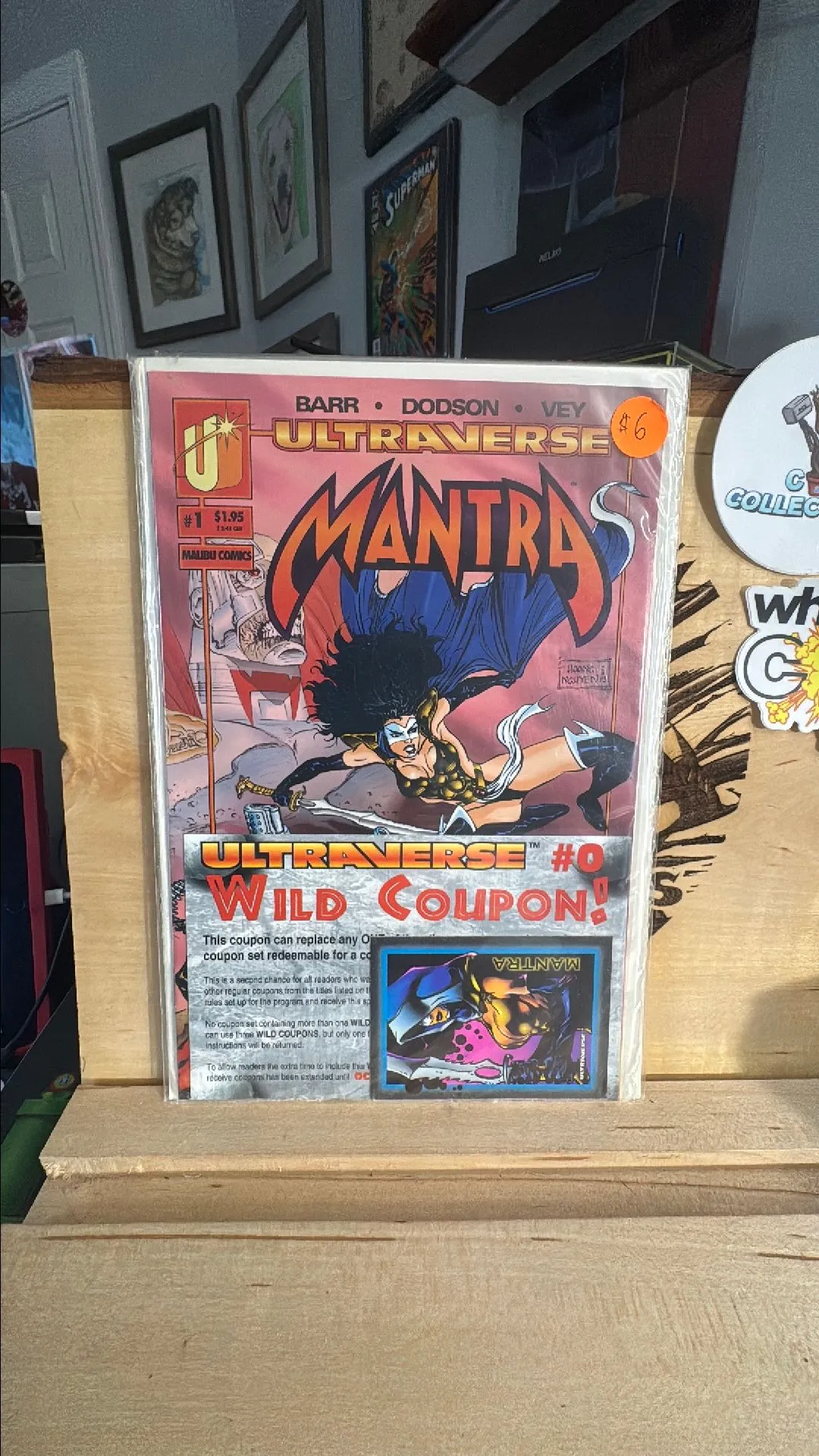 Product image for Mantra, Vol. 1 #1 (Sealed with Coupon and Trading Card), FMV $6💰🤑
