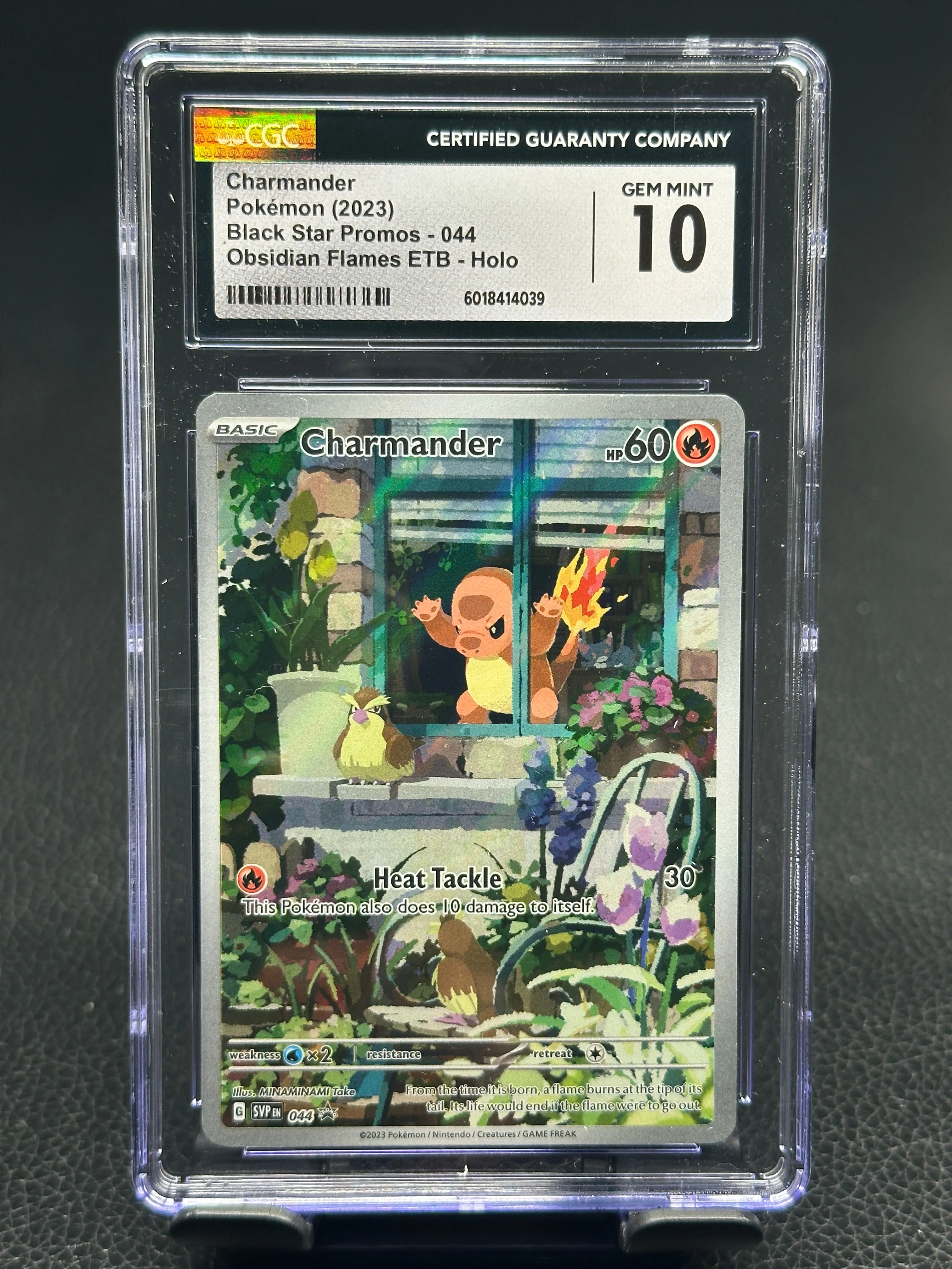the joker card binding of isaac CGC GEM 10 German Rocket Charmander (Graded Card) – Phurion main image 0