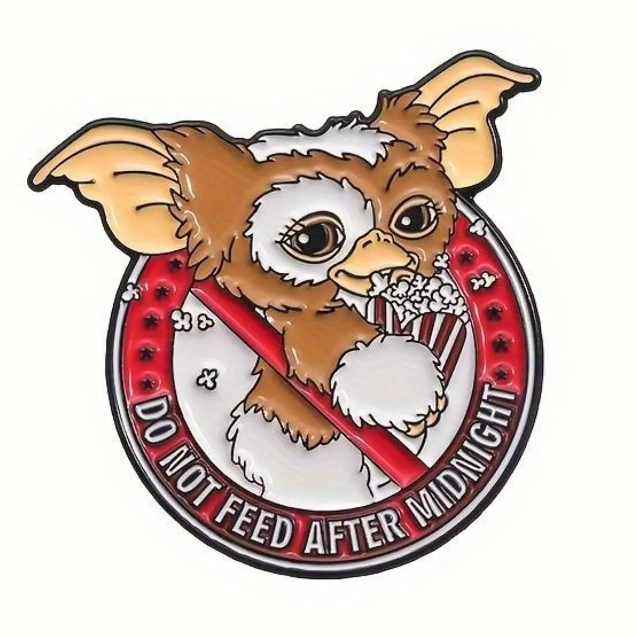 Product image for Gremlins Gizmo Don’t Feed After Midnight Enamel Pin Badge NEW