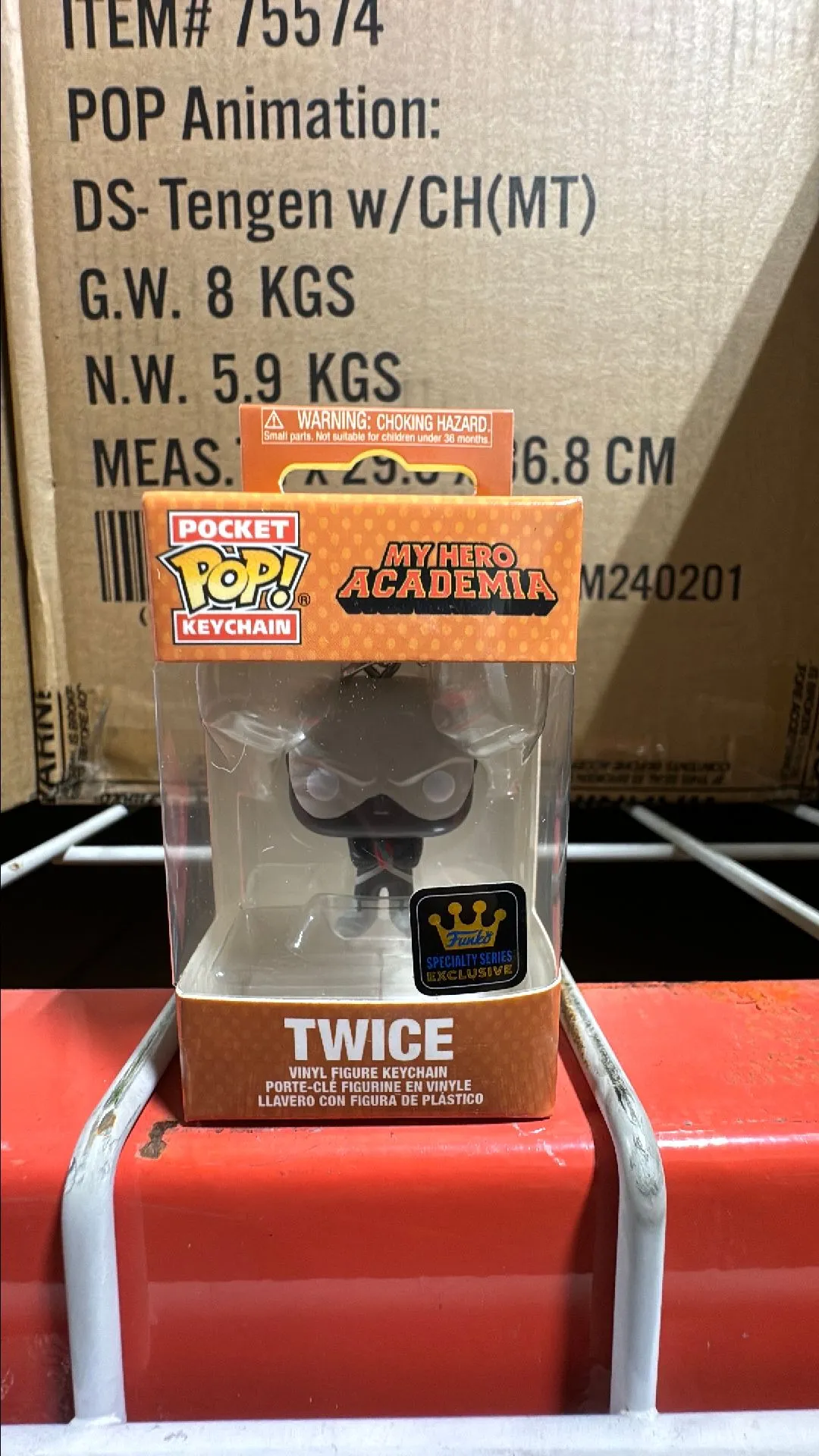 Product image for MHA- Twice (Hideout) POP Keychain