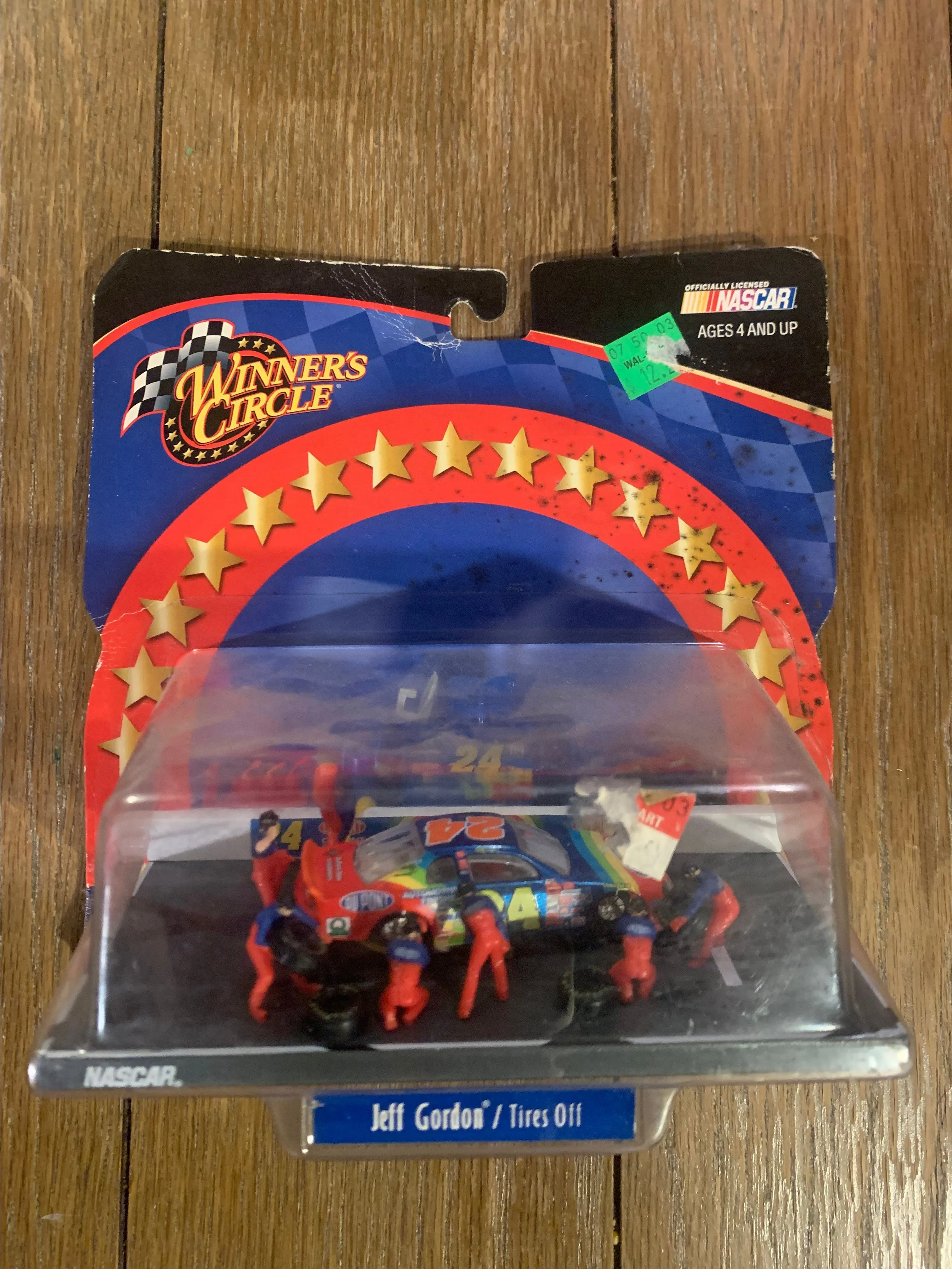 Product image for 3 Jeff Gordon winners circle and a Terry Lebonte NASCAR