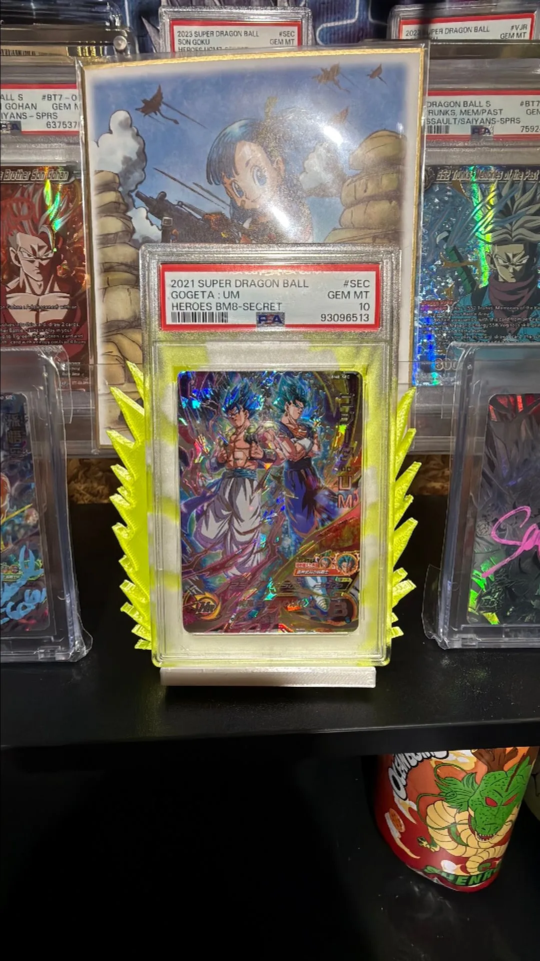 Product image for PSA Gem 10 Super Dragon Ball Heroes BM8-SEC Gogeta