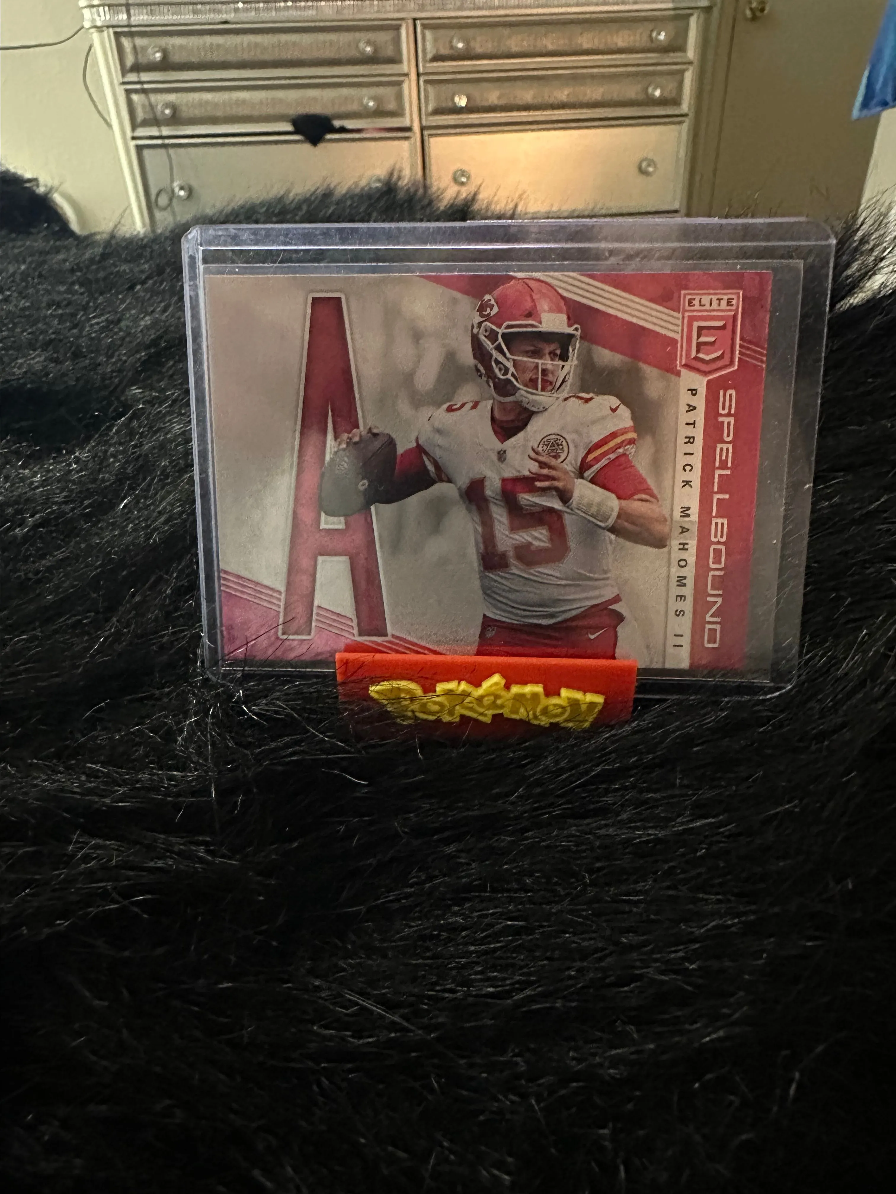 Product image for Patrick Mahomes II pink Elite # SP-2 2019