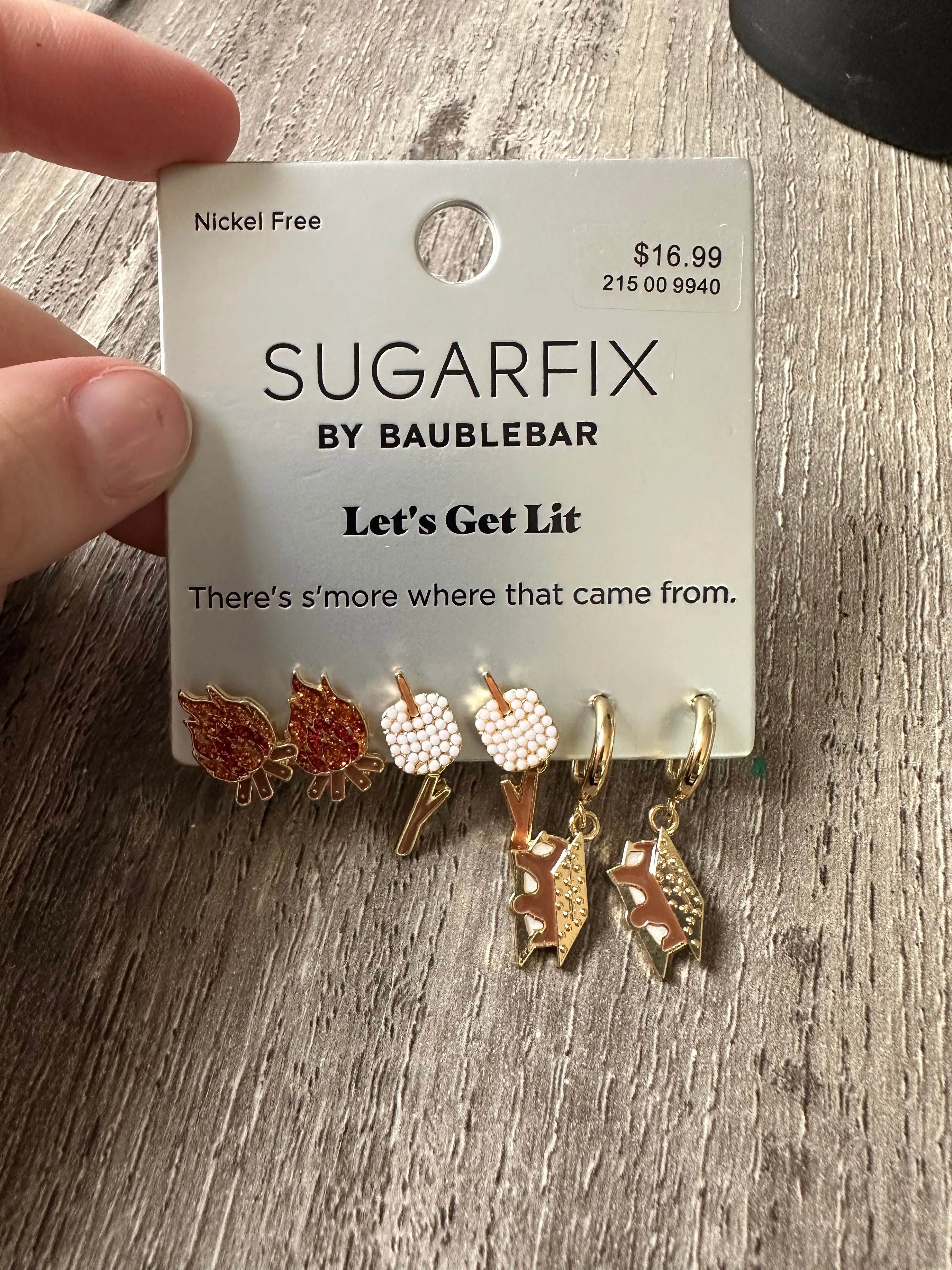 Product image for 1 - Sugarfix by Baublebar S’mores Earring Set