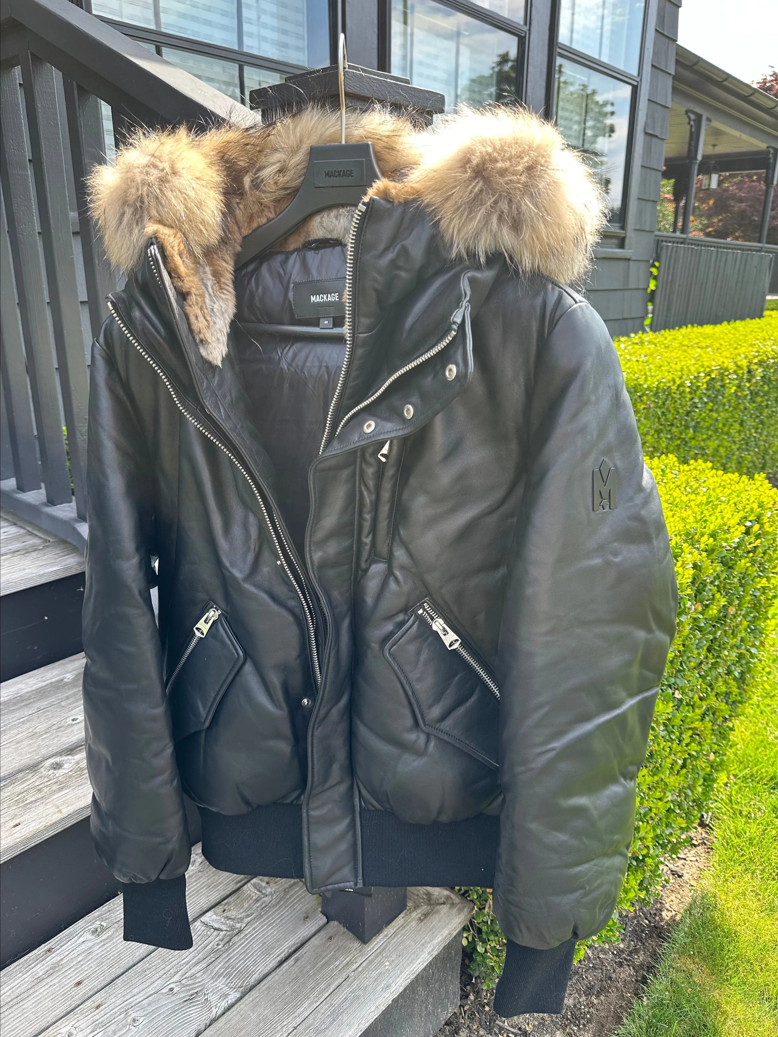 Product image for Mackage Leather winter Jacket