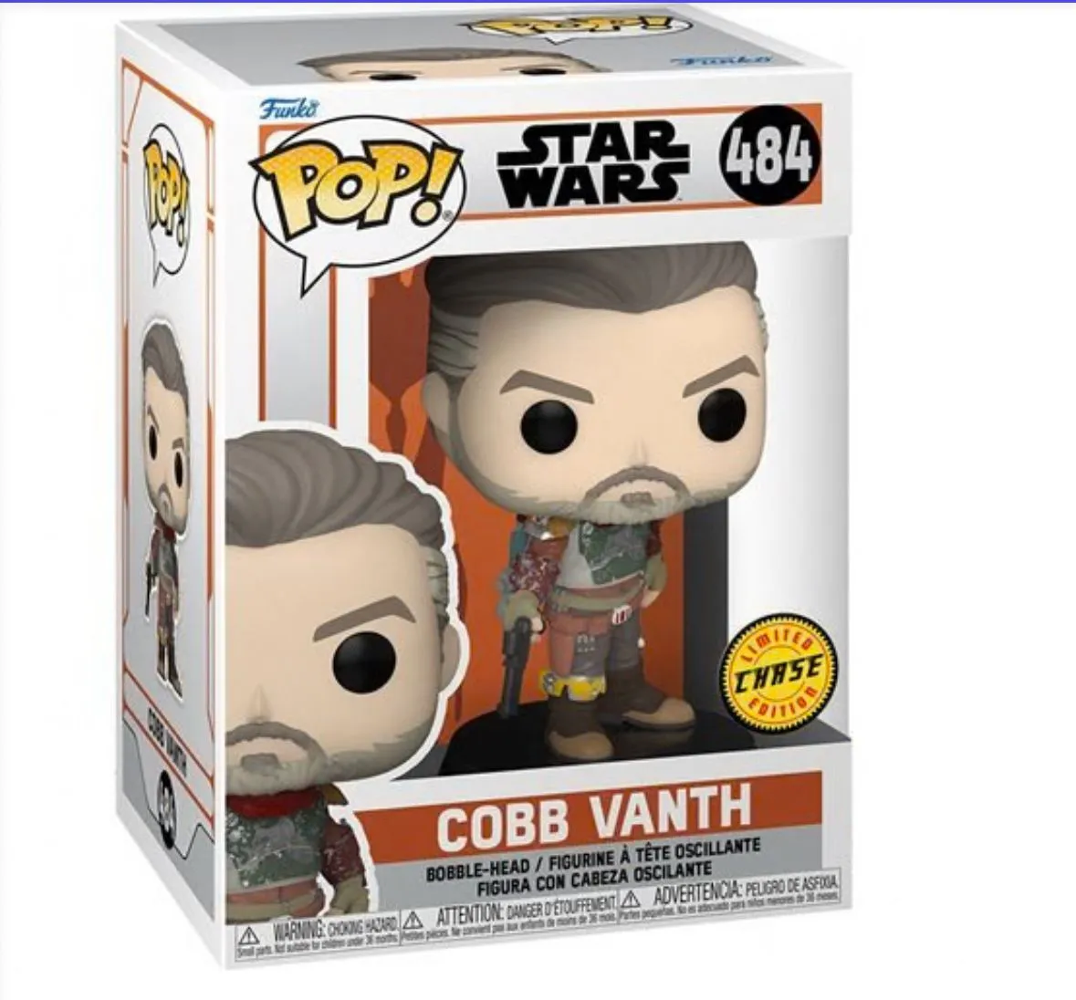 Product image for Funko Pop! Star Wars: Mandalorian- Cobb Vanth (Chase)
