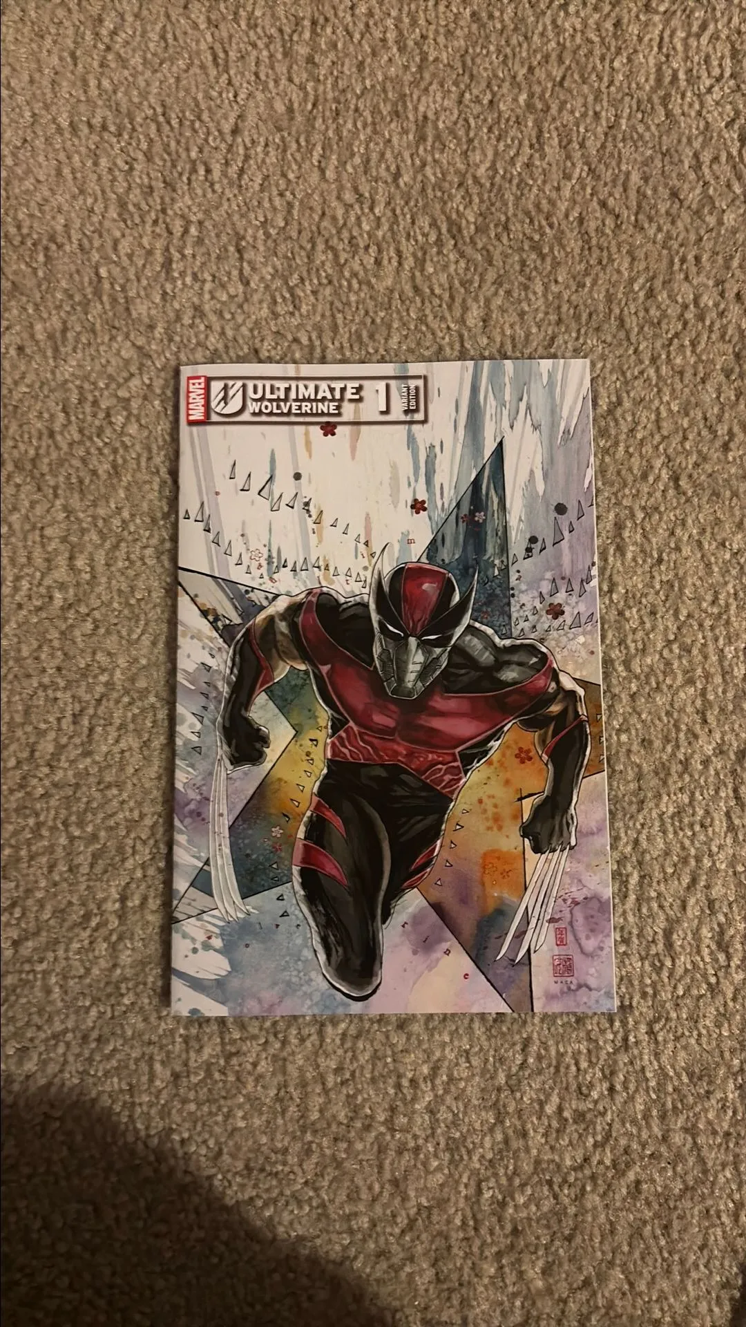 Product image for Ultimate Wolverine #1 Brys Comics David Mack Trade Limited to 1500