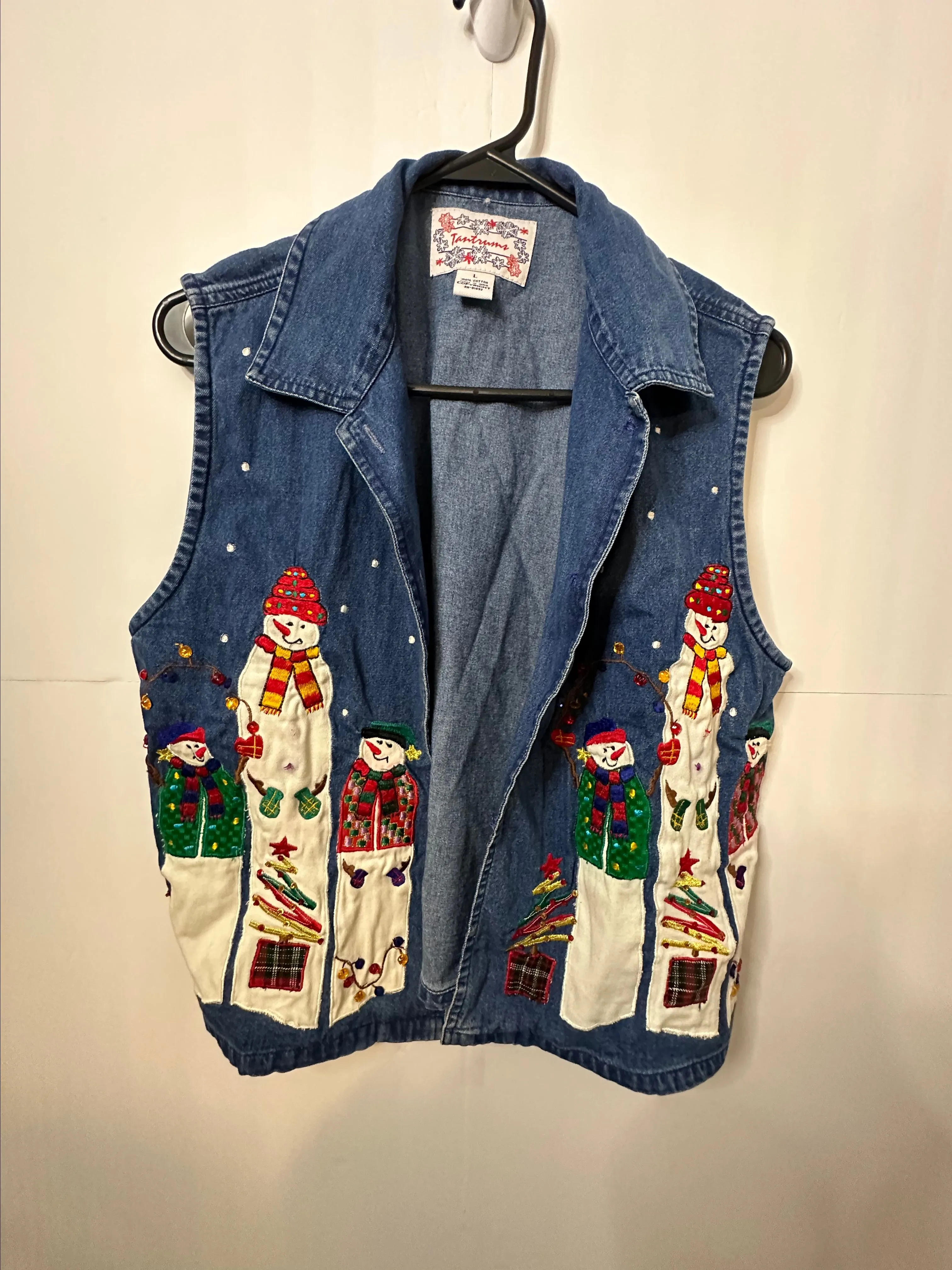 Product image for Snowman women Christmas vest