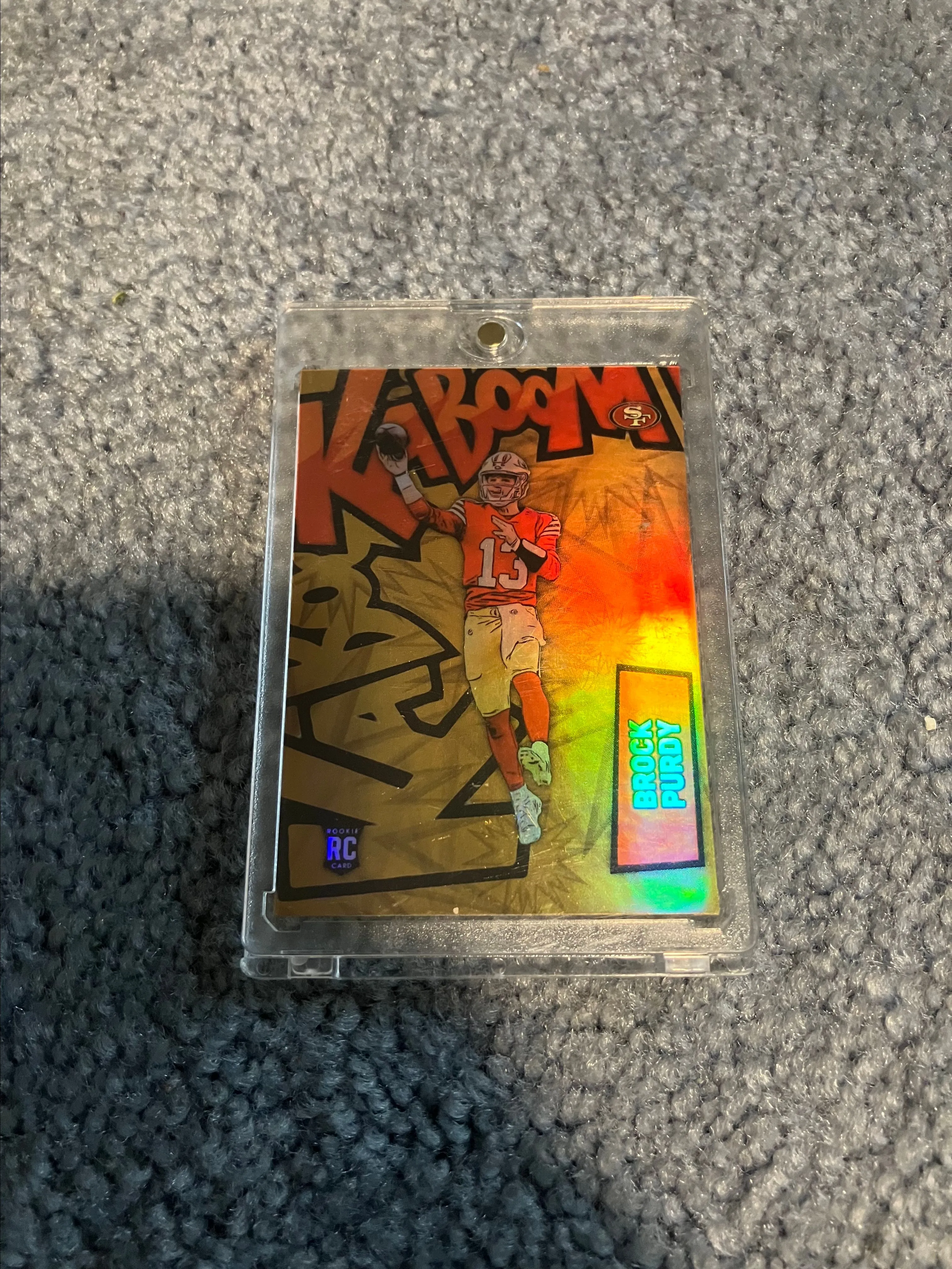 Product image for brock purdy custom kaboom