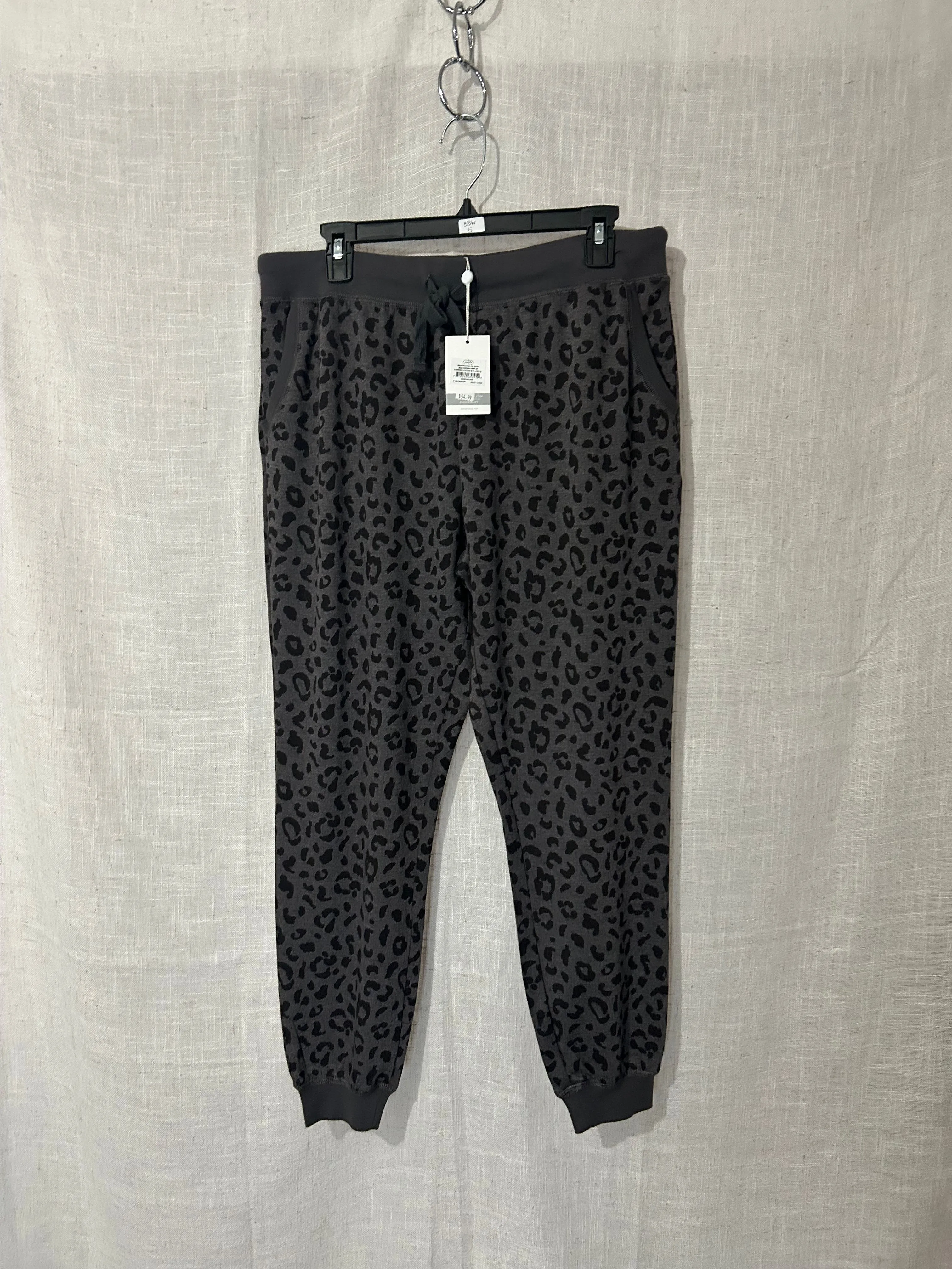 Product image for NWT Mud pie Cheetah Joggers- oversized medium