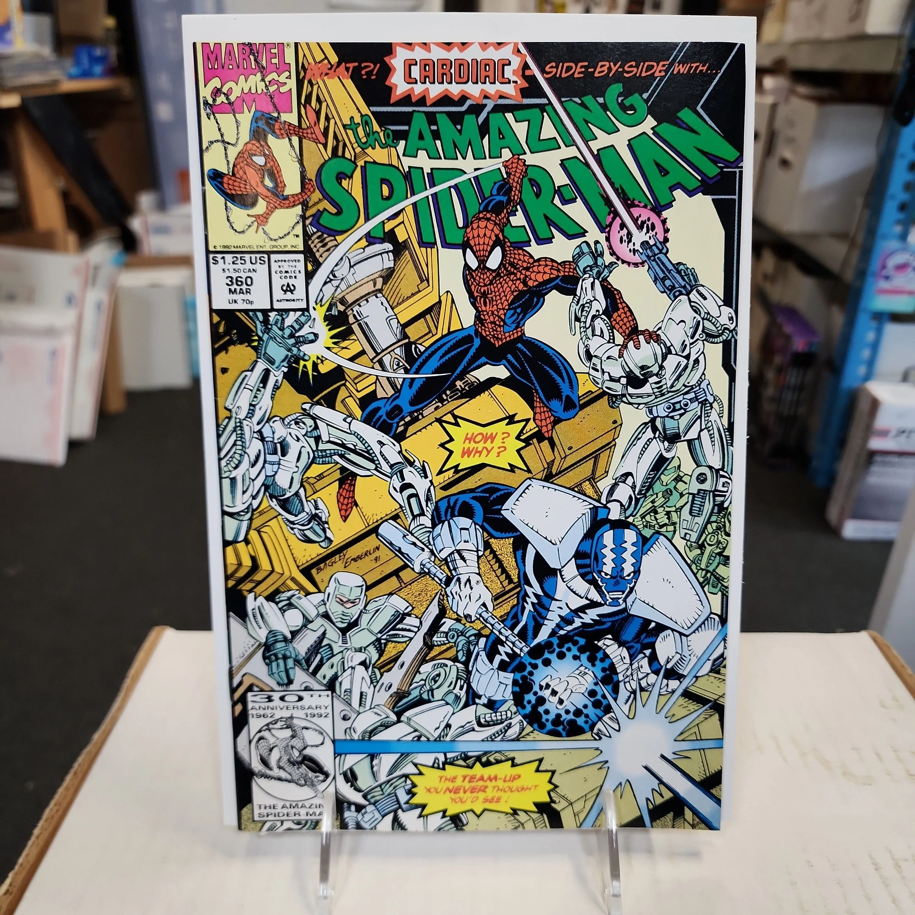 Product image for Amazing Spider-Man #360 (1992)...NM...1st app of Carnage (cameo)