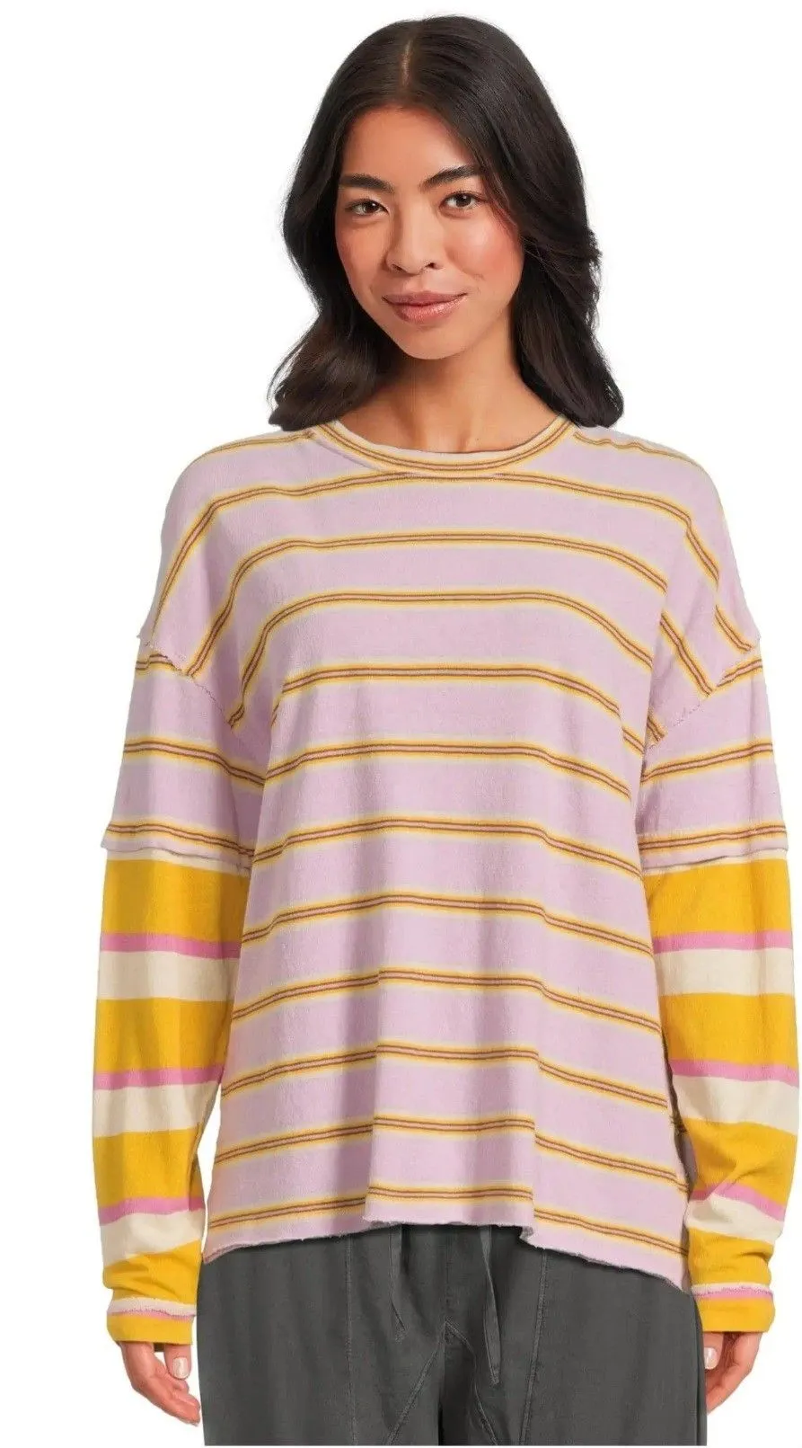 Product image for 22.FREE PEOPLE NINA LONG SLEEVES SIZE lNWT
