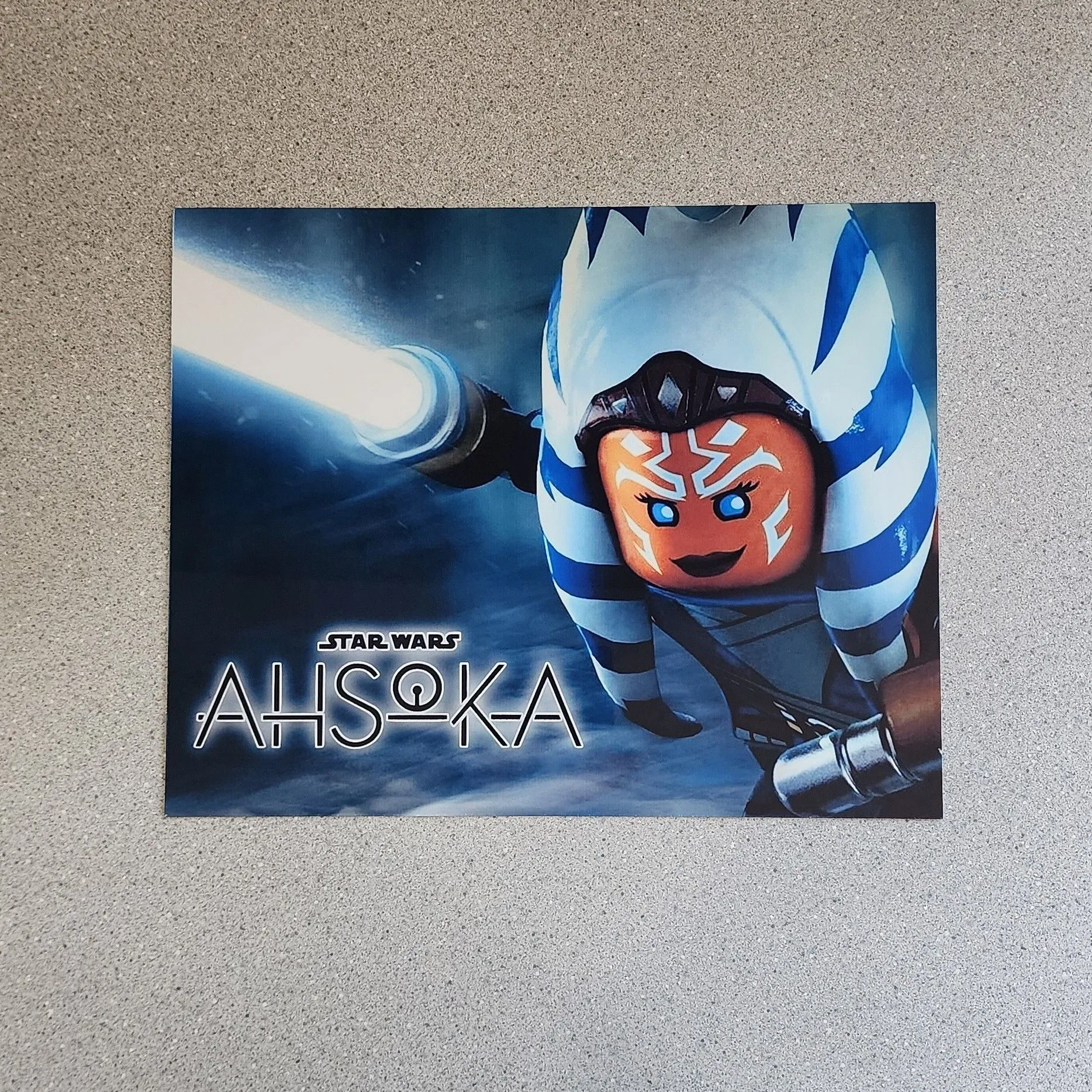 Product image for Lego Ahsoka Metal Print