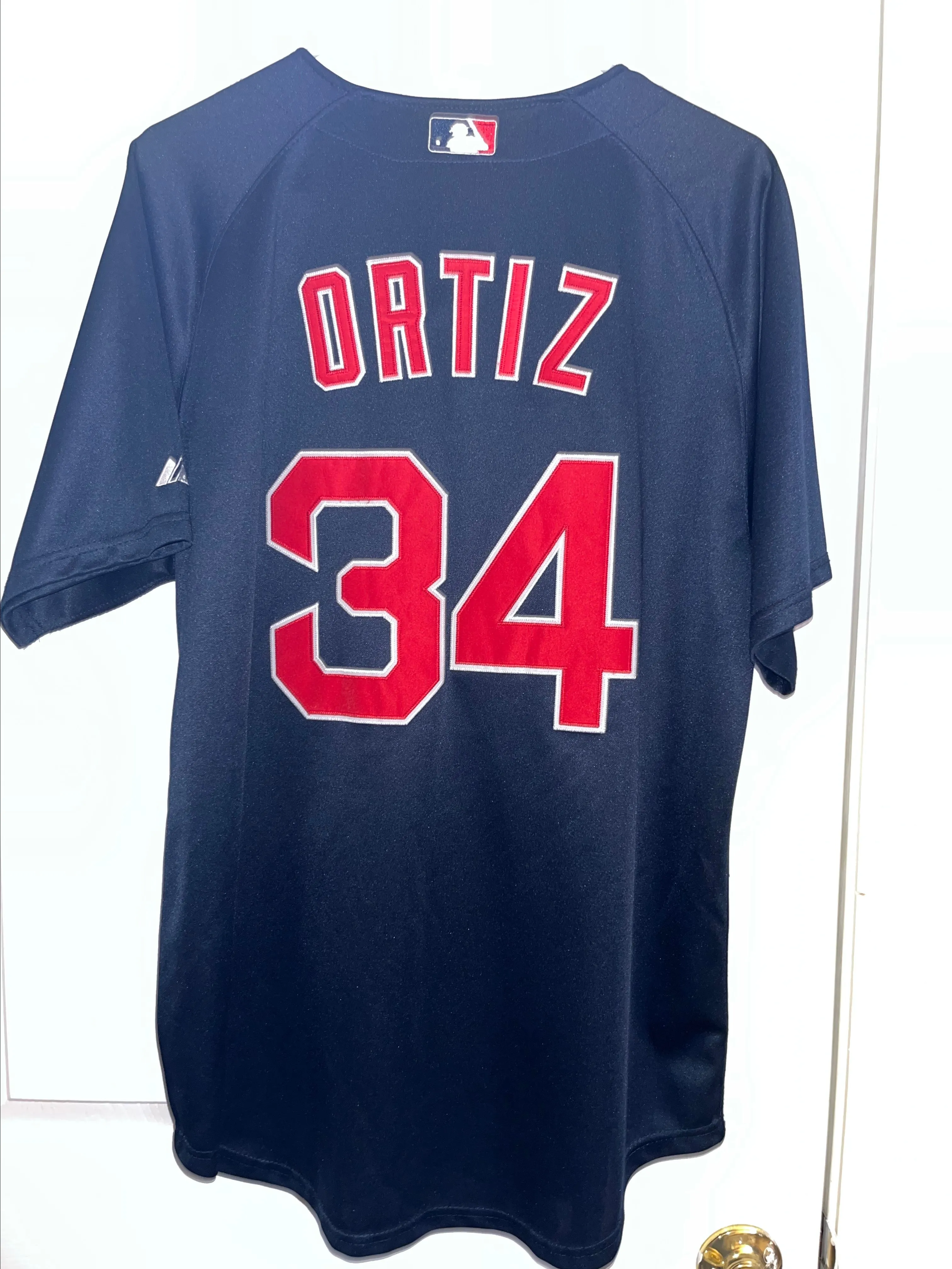 Product image for Rare David Ortiz #34 Boston Red Sox Authentic Majestic Jersey Size 48 NWOT