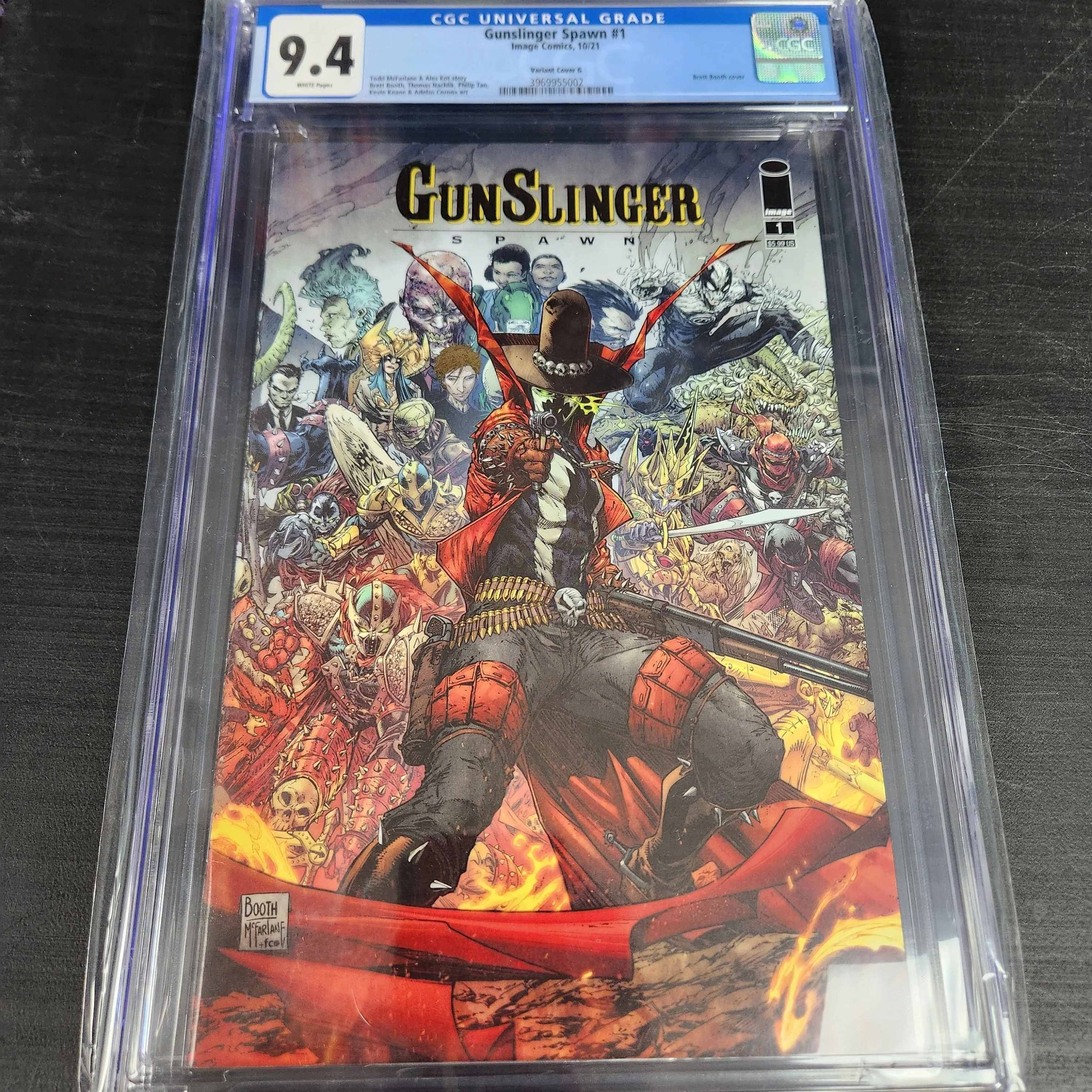Product image for Gunslinger Spawn 1 Variant Cover G CGC 9.4 2021