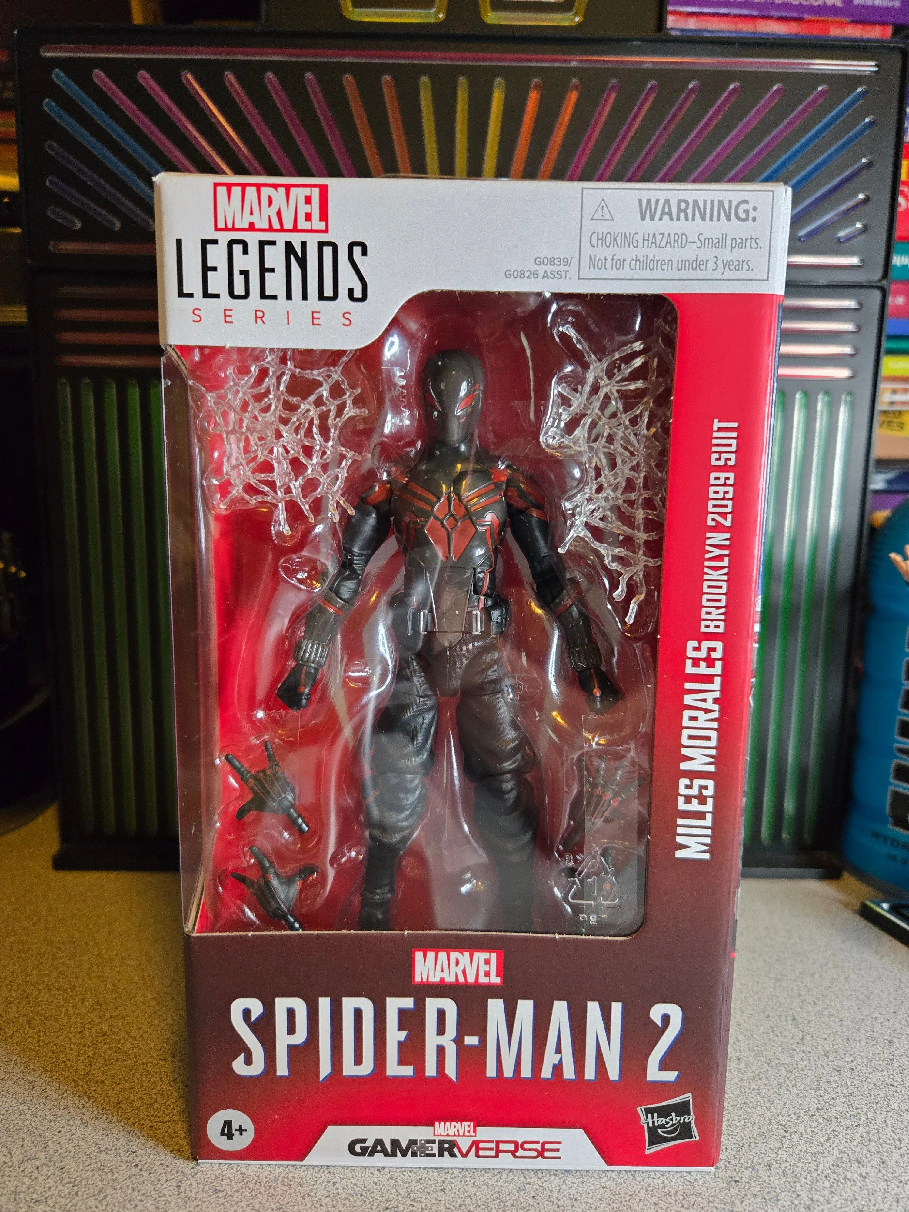 Product image for Marvel Legends Gamerverse Miles Morales (Brooklyn 2099 Suit)
