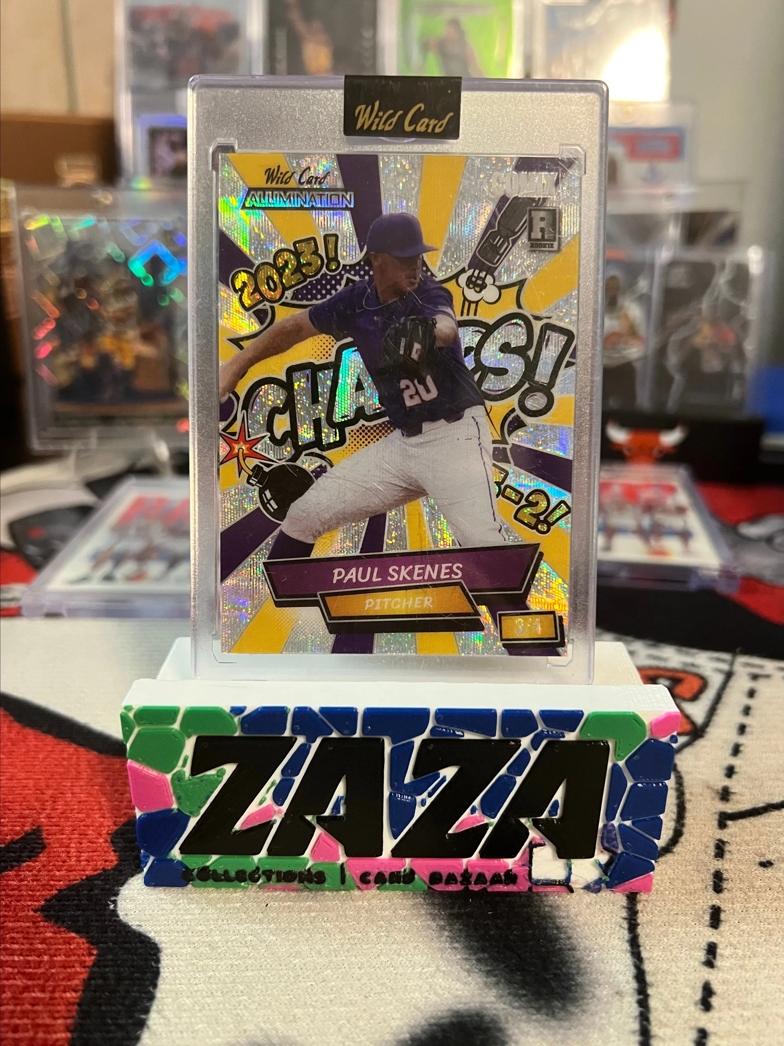 Product image for 2024 Wild Card Alumination Comix Paul Skenes /4 RC 🔥 Rookie Sealed