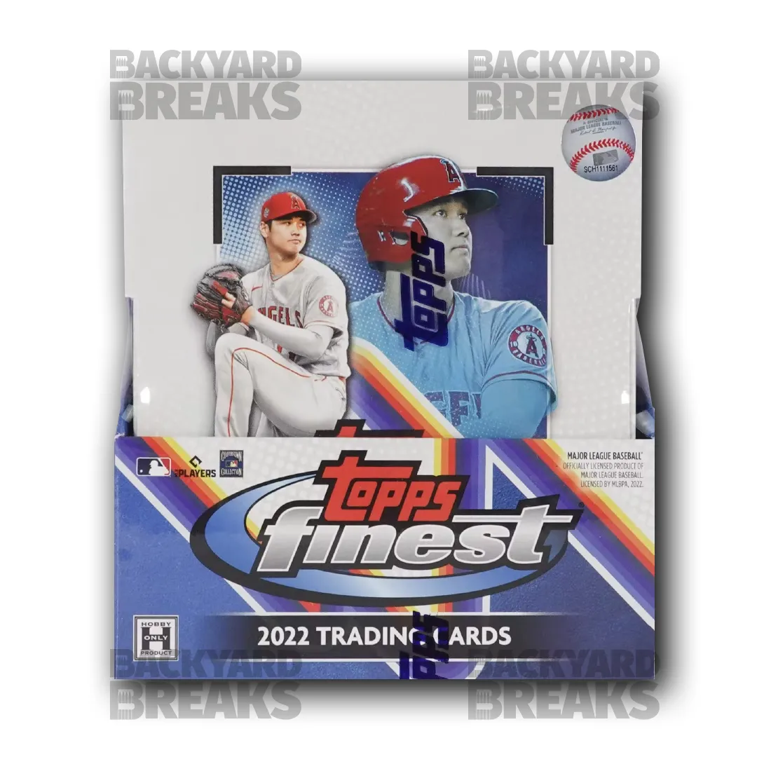 Product image for ‼️2022 Topps Finest Baseball Hobby Box‼️