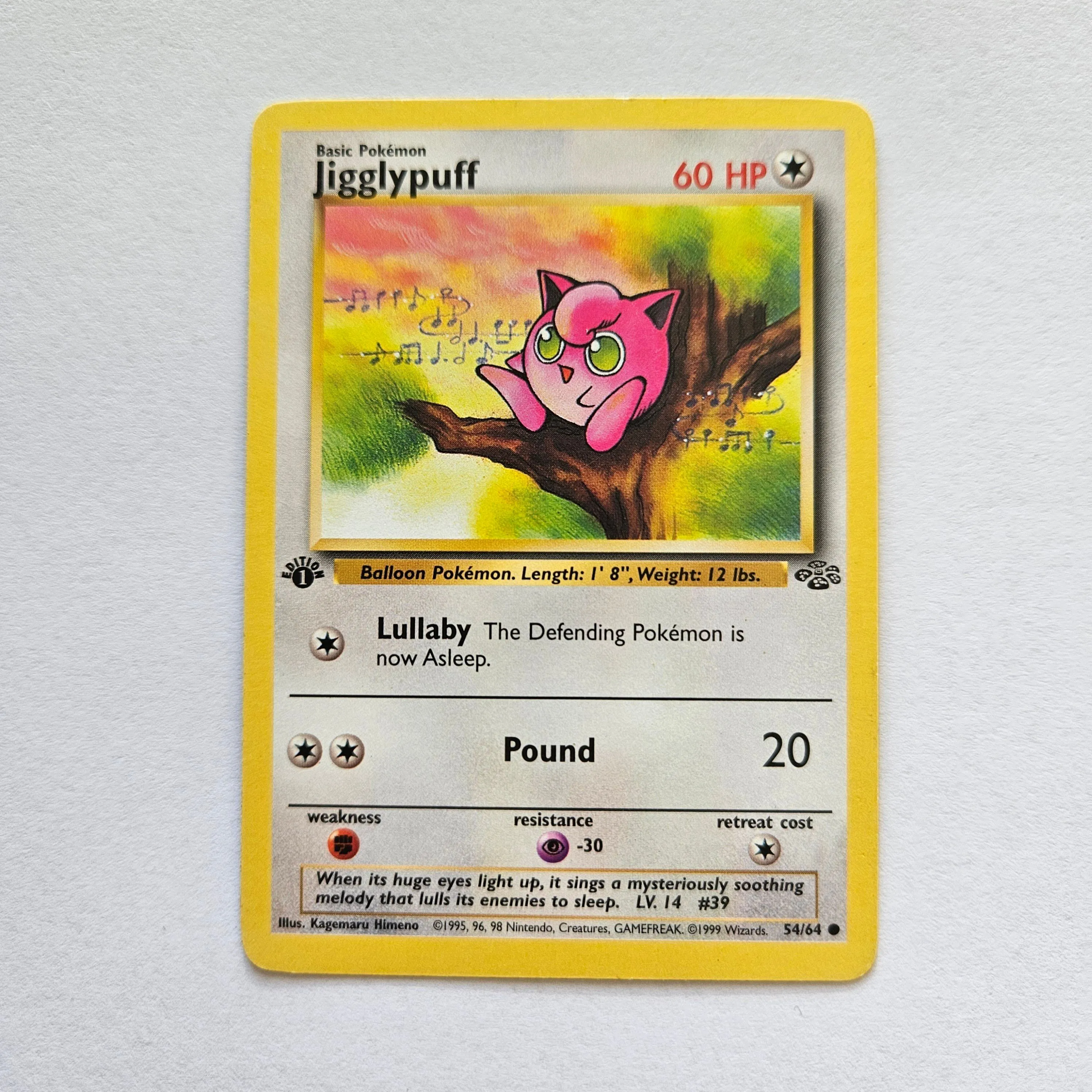 Product image for 1st edition jigglypuff