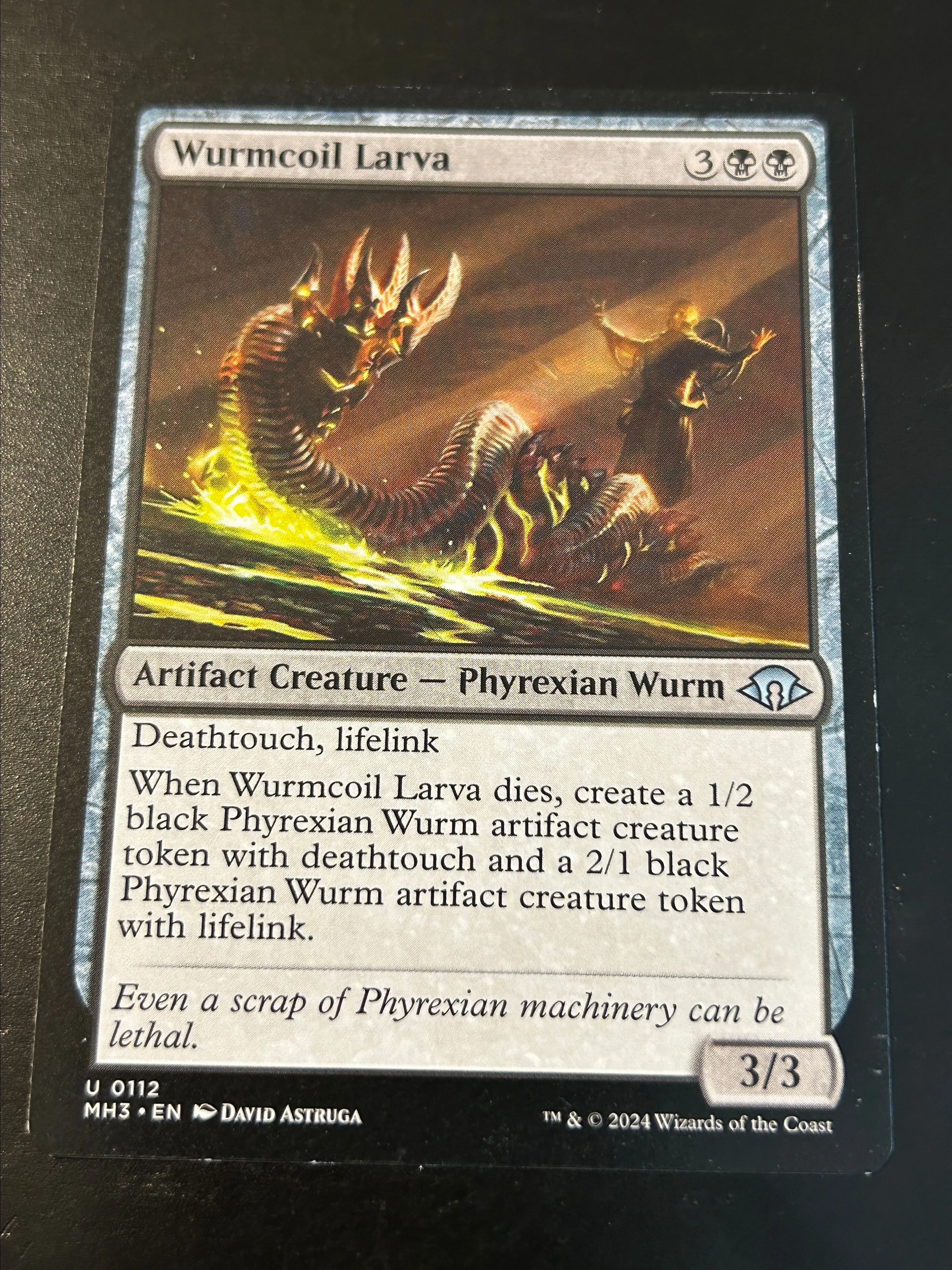Product image for TCG - Wurmcoil Larva Modern Horizons 3